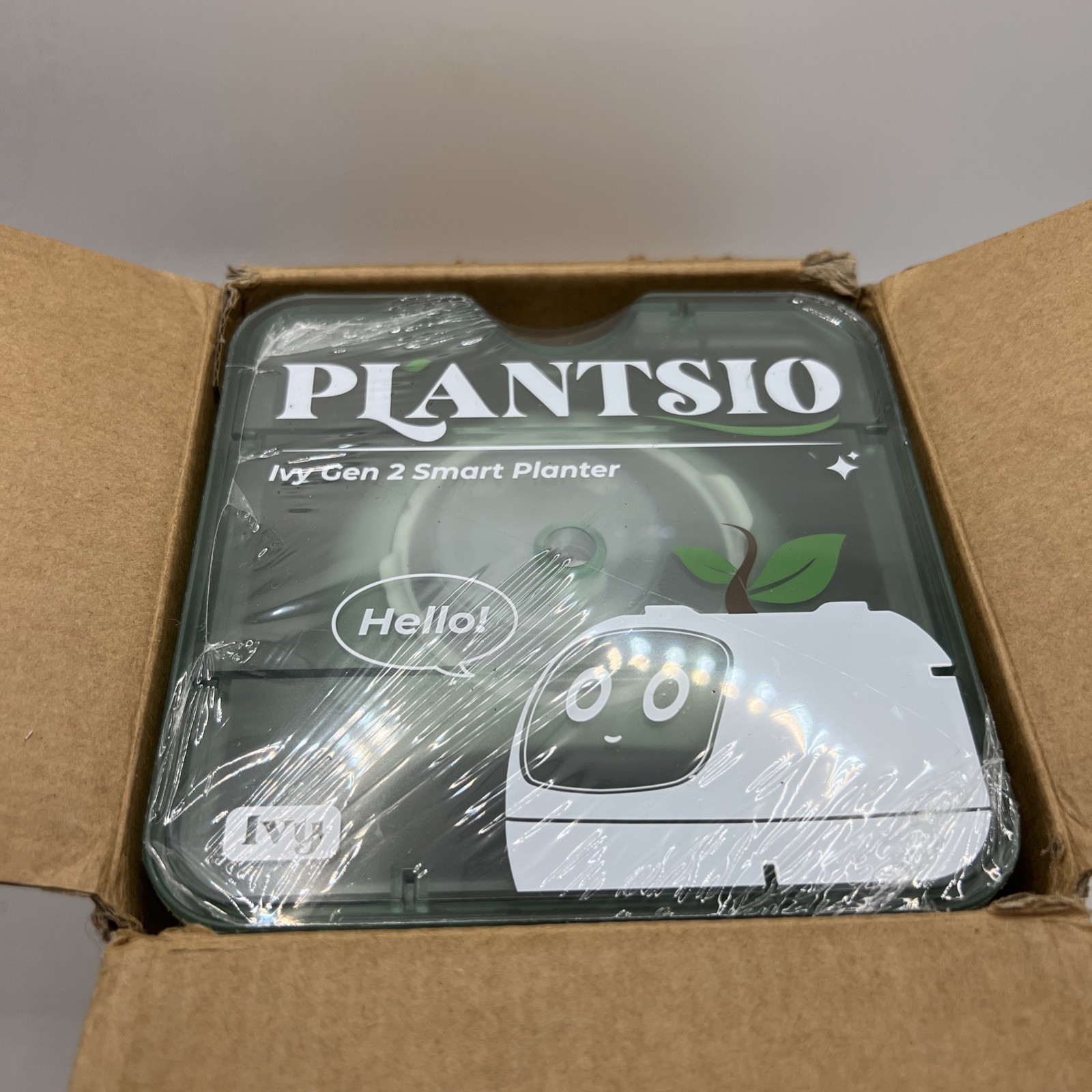 Plantsio Ivy Smart Planter Gen 2 Cute Interactive Flower Monitor NEW OPEN BOX