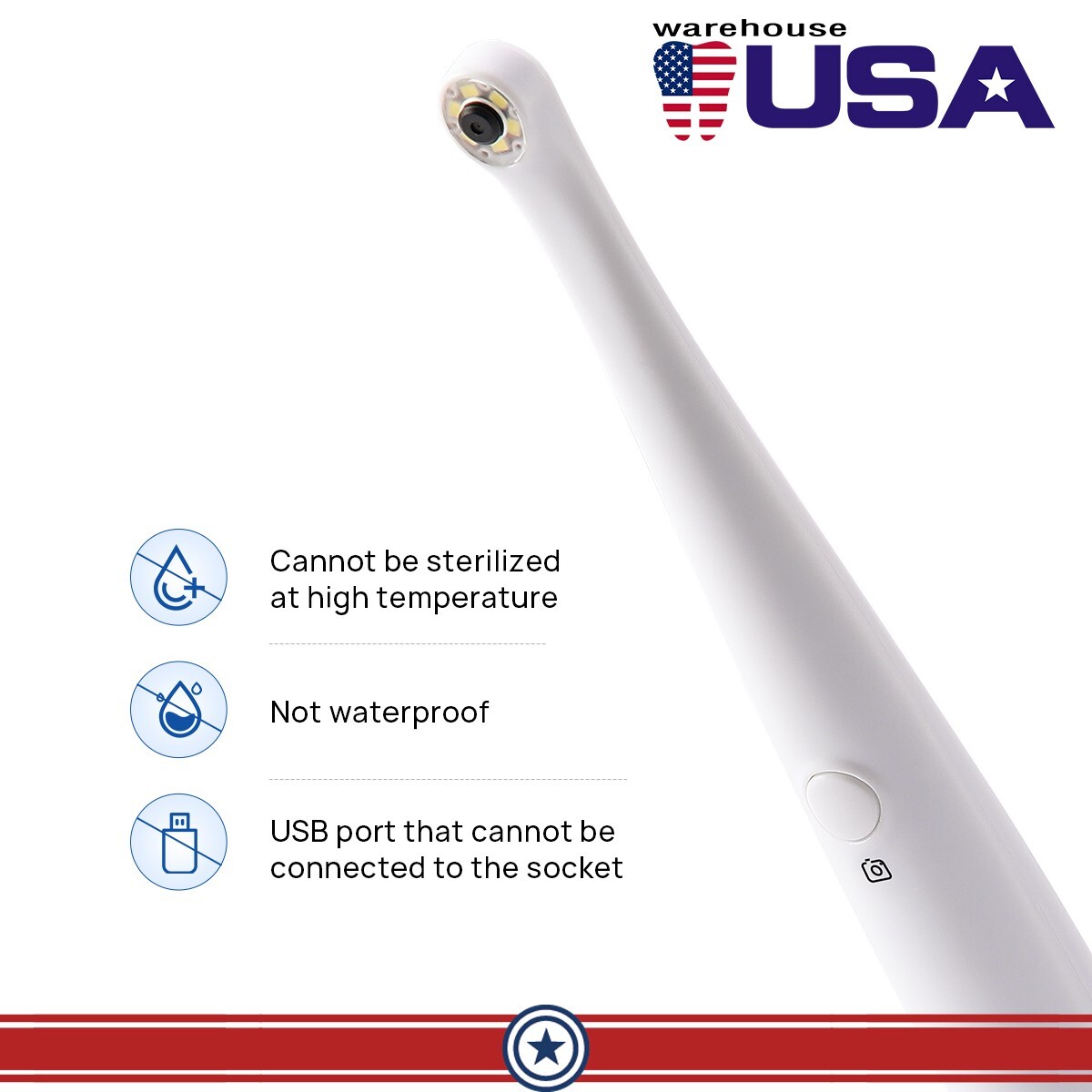 Dental Intraoral Camera USB Digital Imaging Intra Oral Endoscope CF-686A