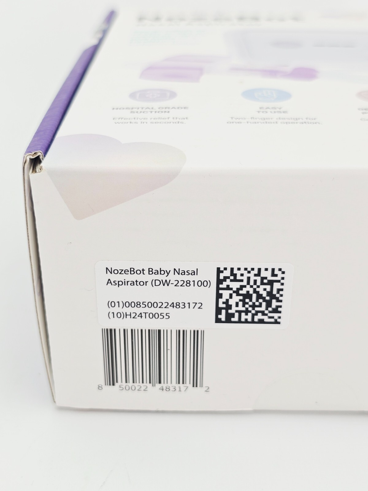 Dr. Noze Best NozeBot Electric Baby Nasal Aspirator High Suction NEW Sealed