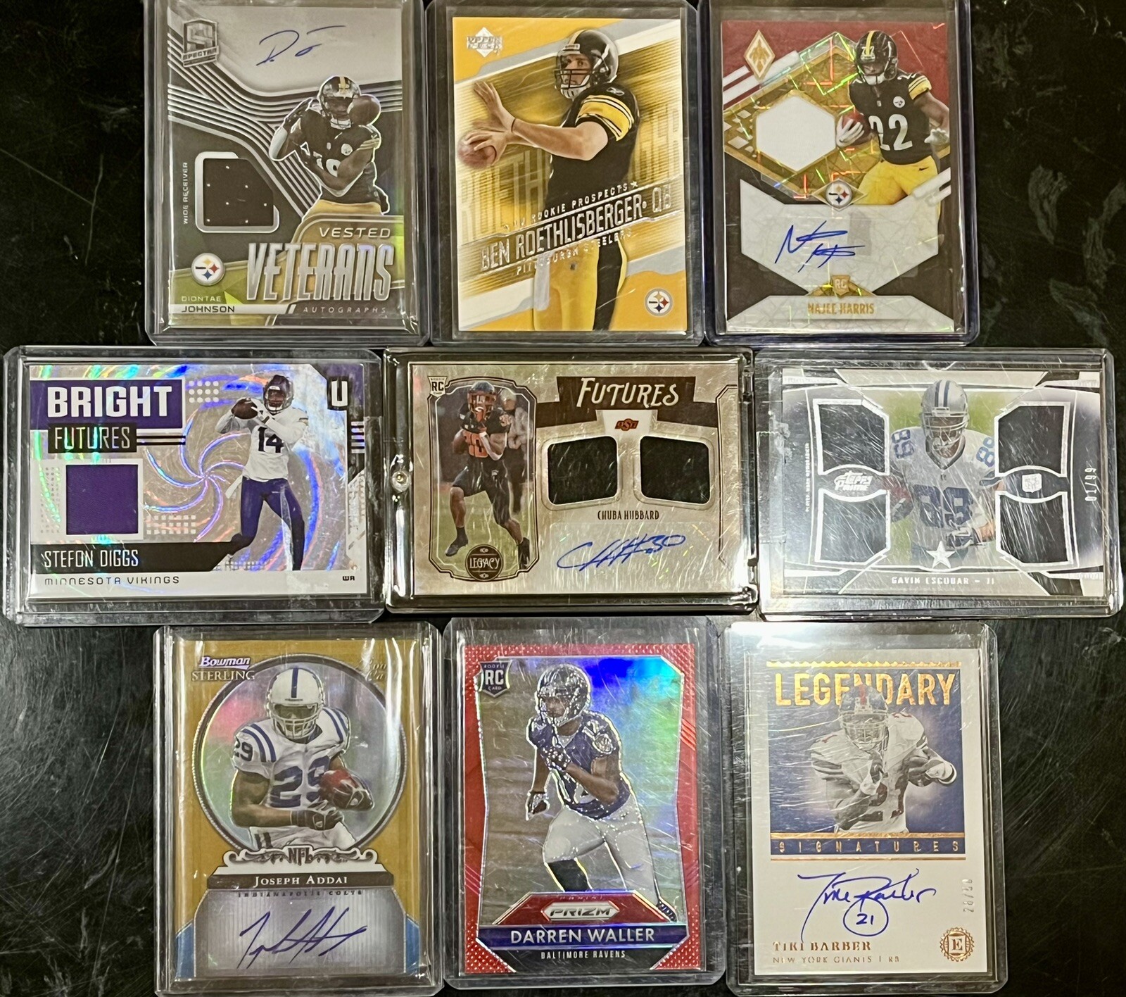 NFL Hot Packs🔥TRUE 1/1 GUARANTEED! 5 Hits/10 RCs/5 Stars! BEST RE-PACK ON EBAY!