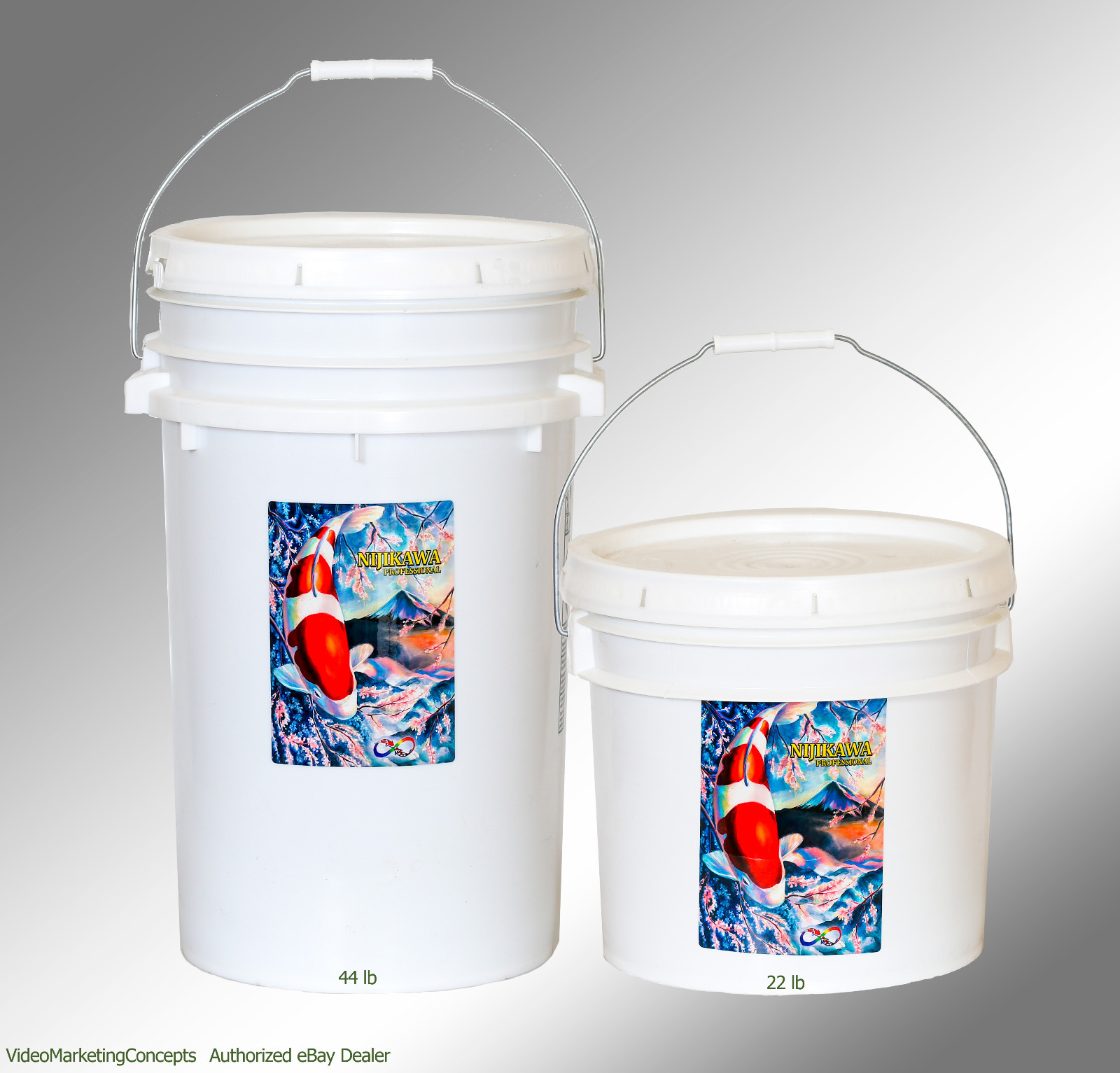 Nijikawa Professional Koi Food 22lb 7MM Sinking :Authorized eBay Dealer: