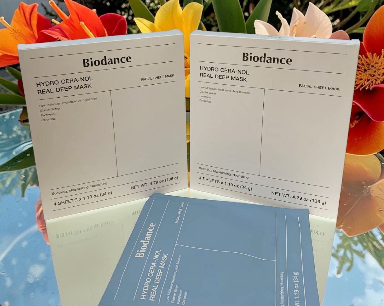 Biodance Hydro Cera-Nol Real Deep Mask Set of 8 Sheet 34g Each K-Beauty