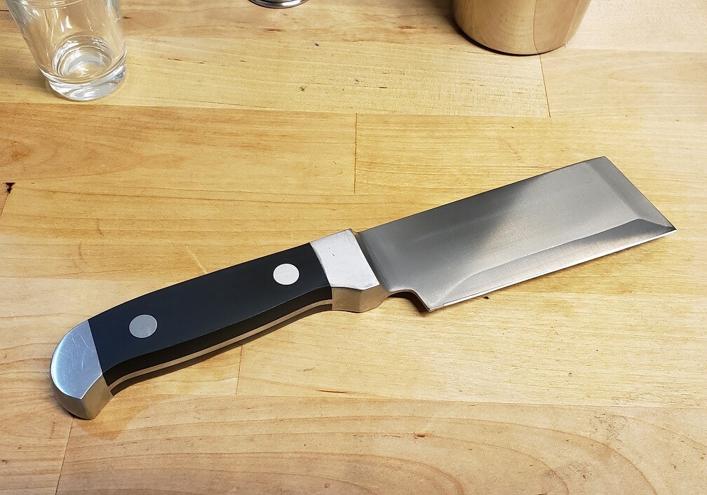 Professional Heavy BAR KNIFE Fruit Cutter Citrus Lime Slicer