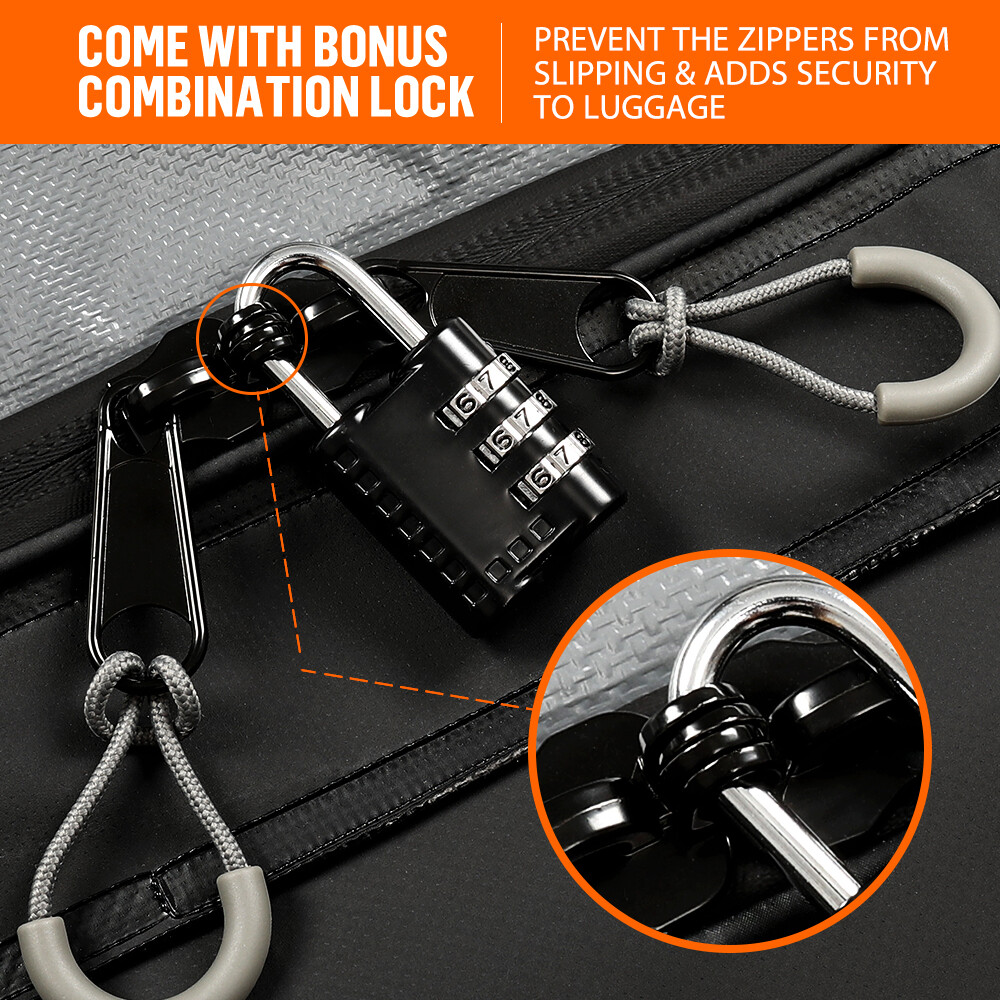 DEERMOTO Hitch Mount Luggage Cargo Carrier Bag Storage Waterproof 19 Cubic Feet