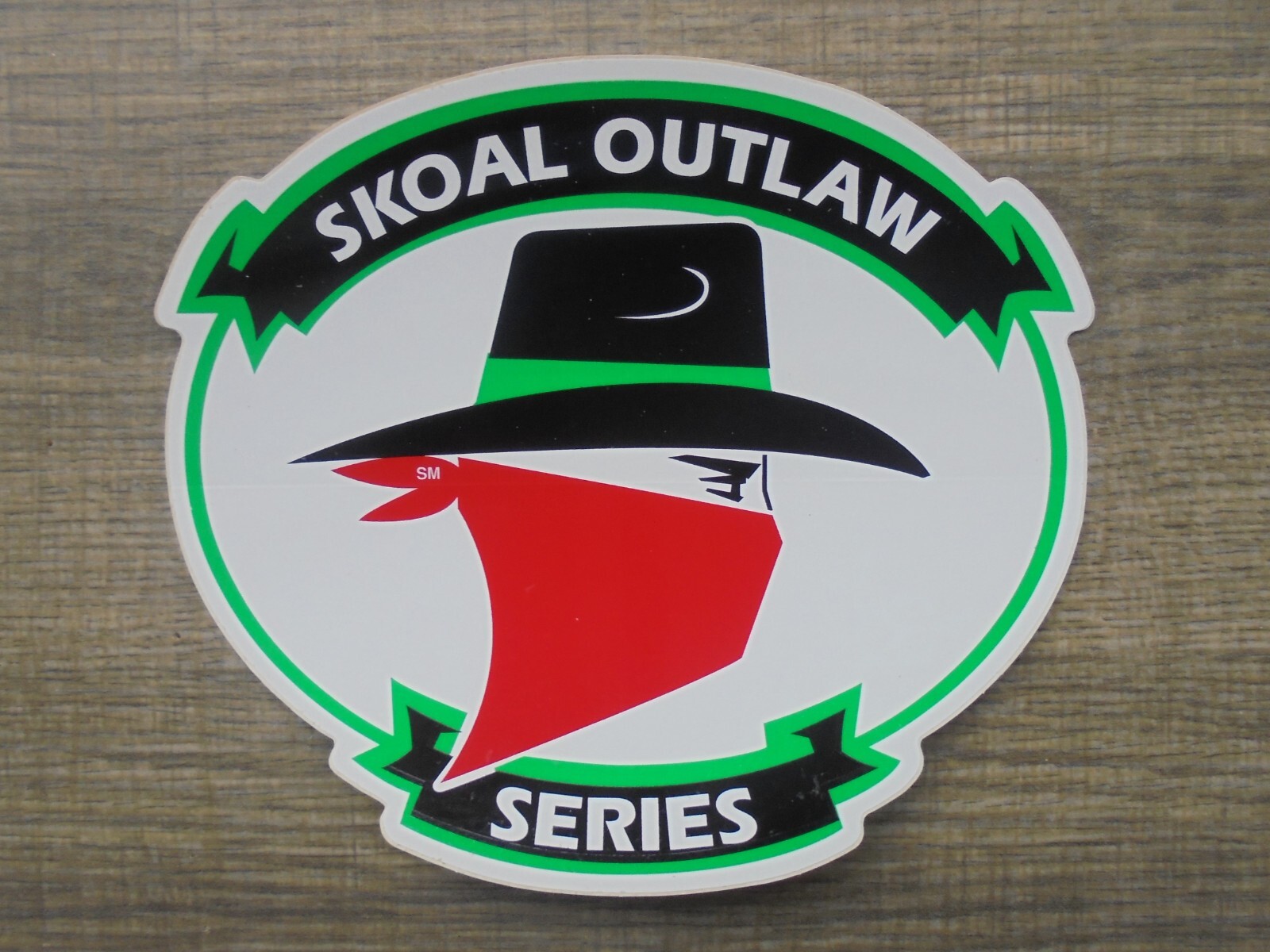 SKOAL OUTLAW SERIES OVAL DECAL/STICKER 6.25 X 5.5 "NEW-RARE ONE