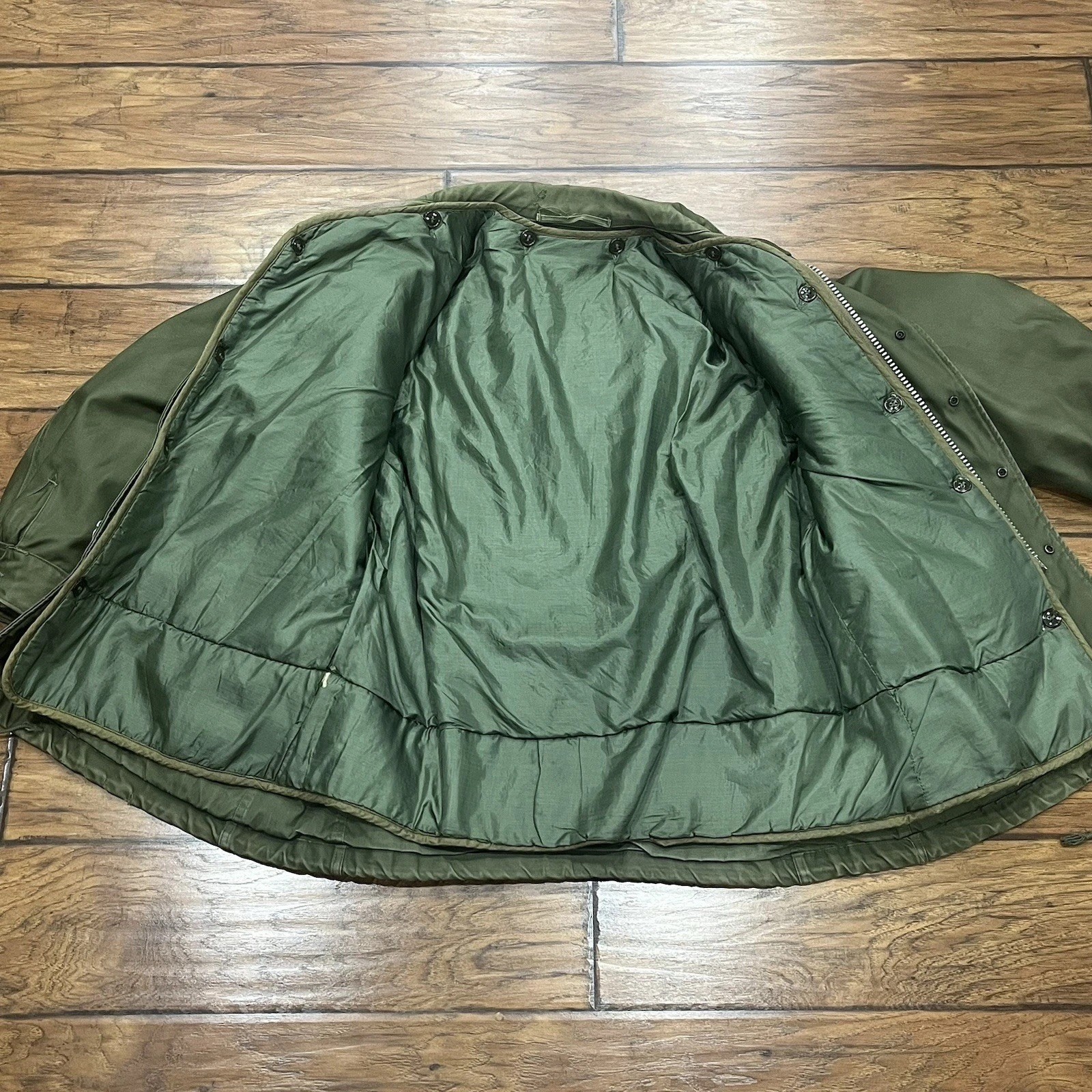 Vintage M-1951 Field Jacket OG 107 Mens Small Regular W/Liner Military READ!!!!