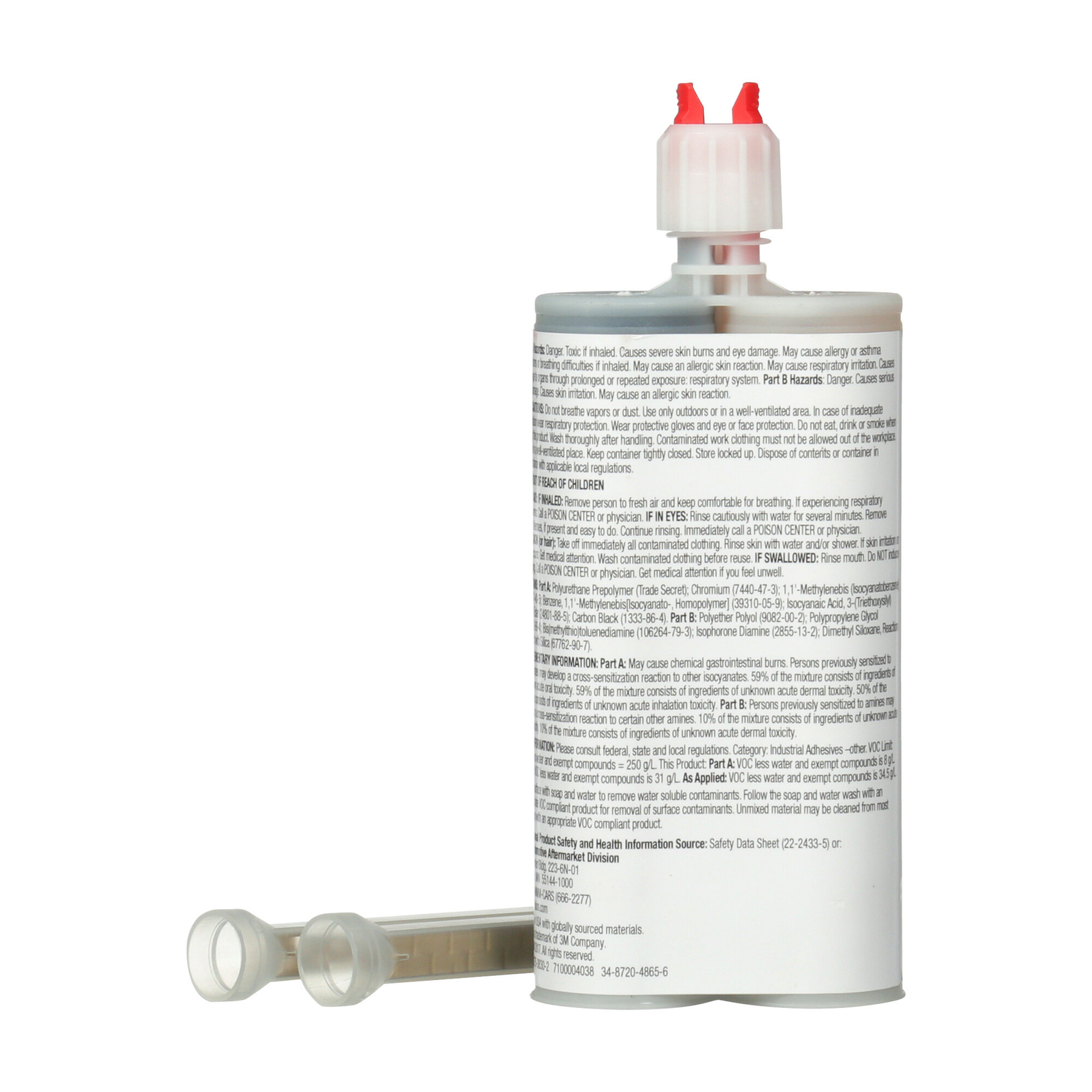 3M NVH Dampening Material, 04274, 200 mL Cartridge