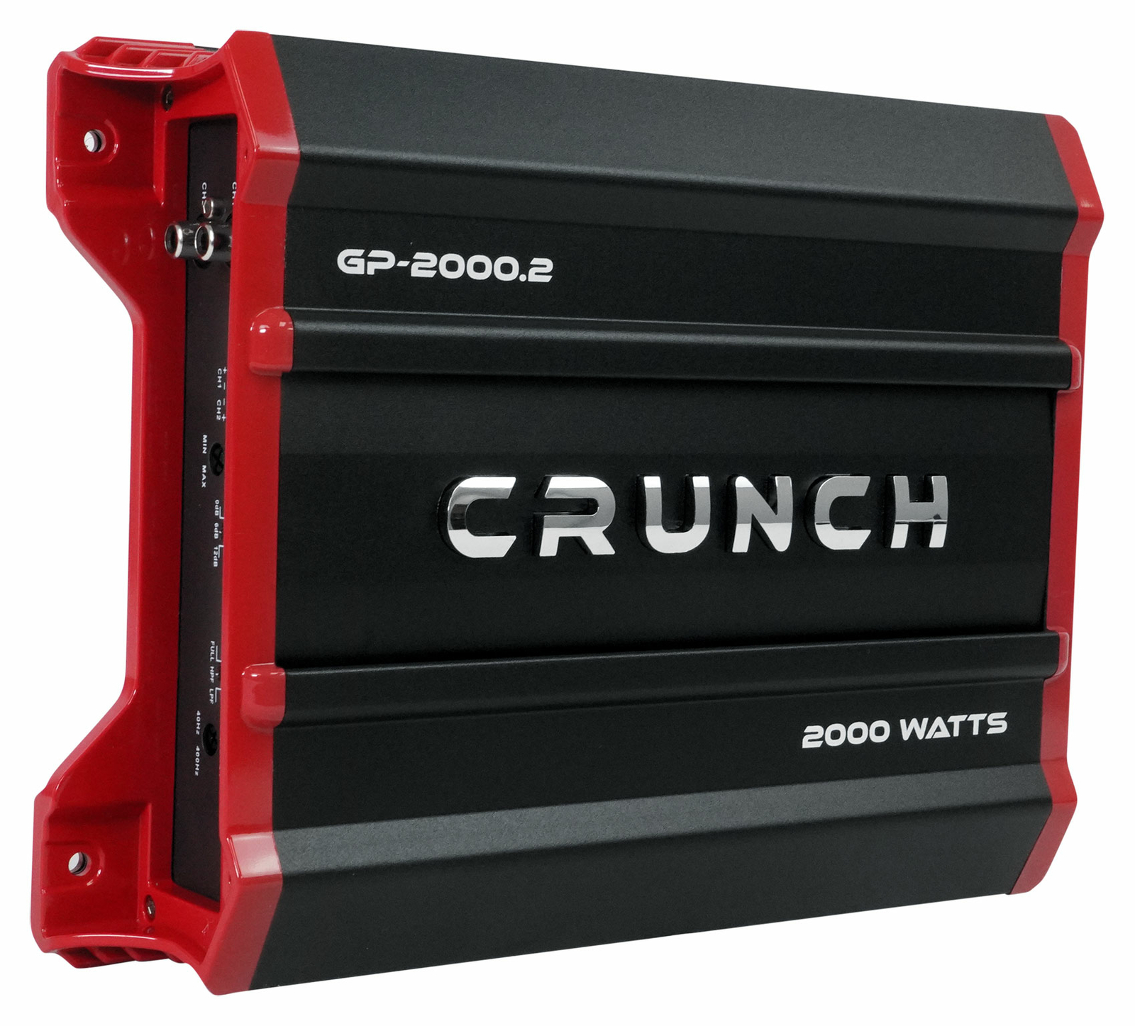 Crunch GP-2000.2 Ground Pounder 2000 Watt 2-Channel Amplifier Car Stereo Amp