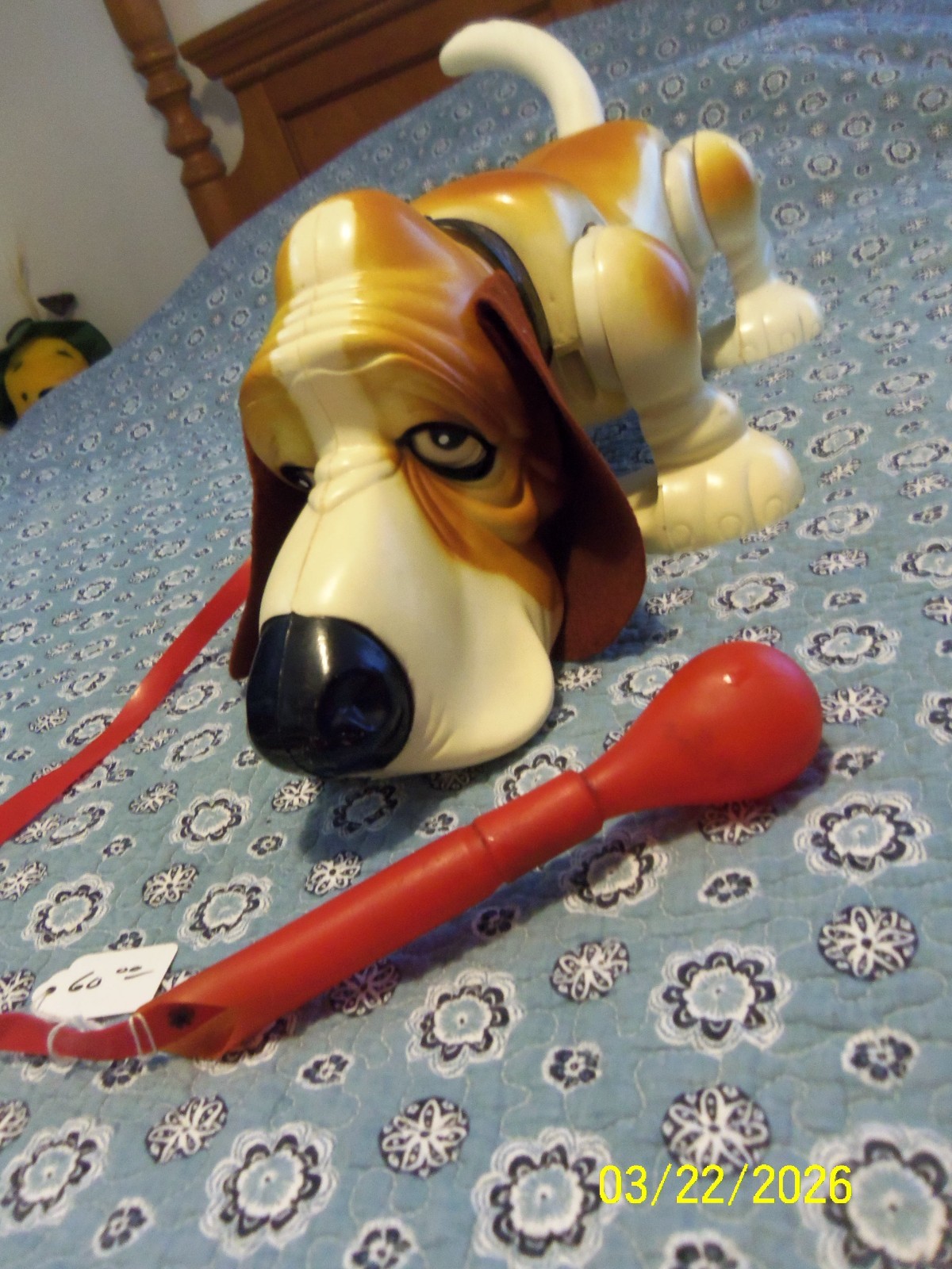 24" Ideal Gaylord The Pup Walking Dog Toy Bassett Hound Beagle