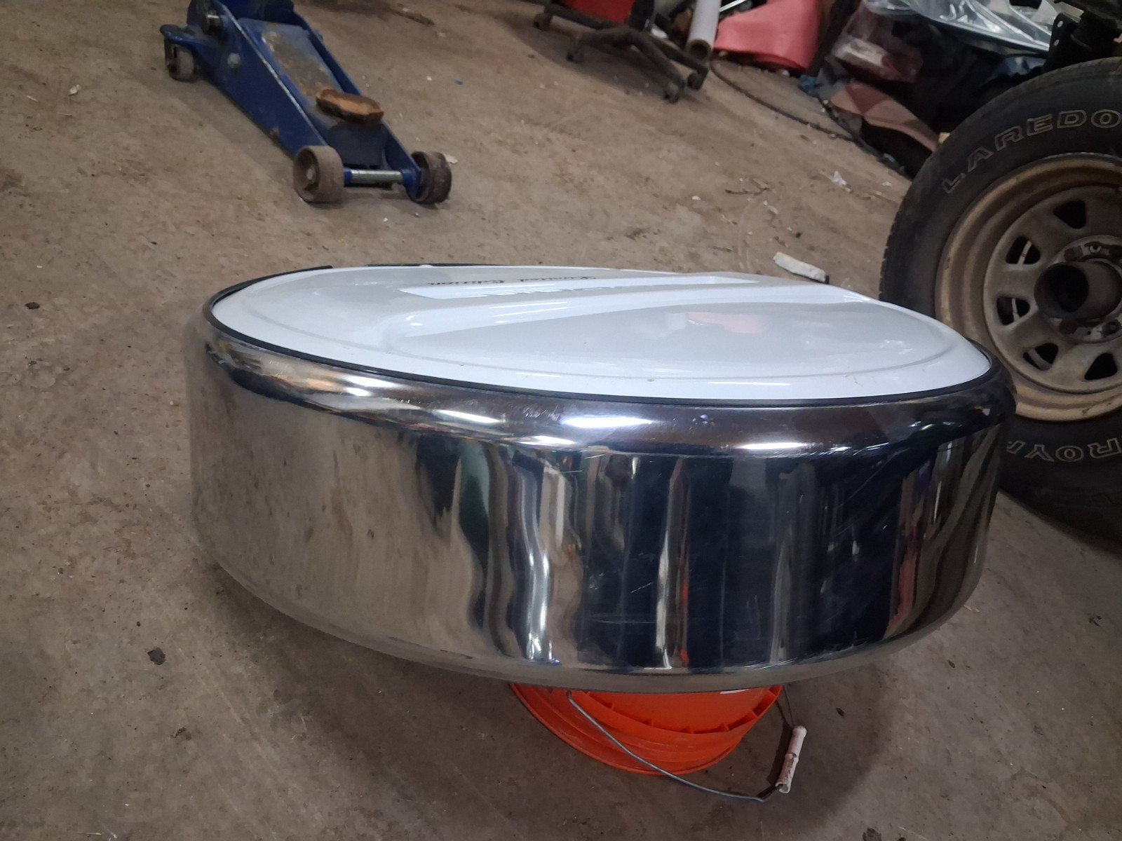 1971-1996 Chevrolet GMC G10 G20 G30 Van Hard/Solid Rear Spare Tire Cover