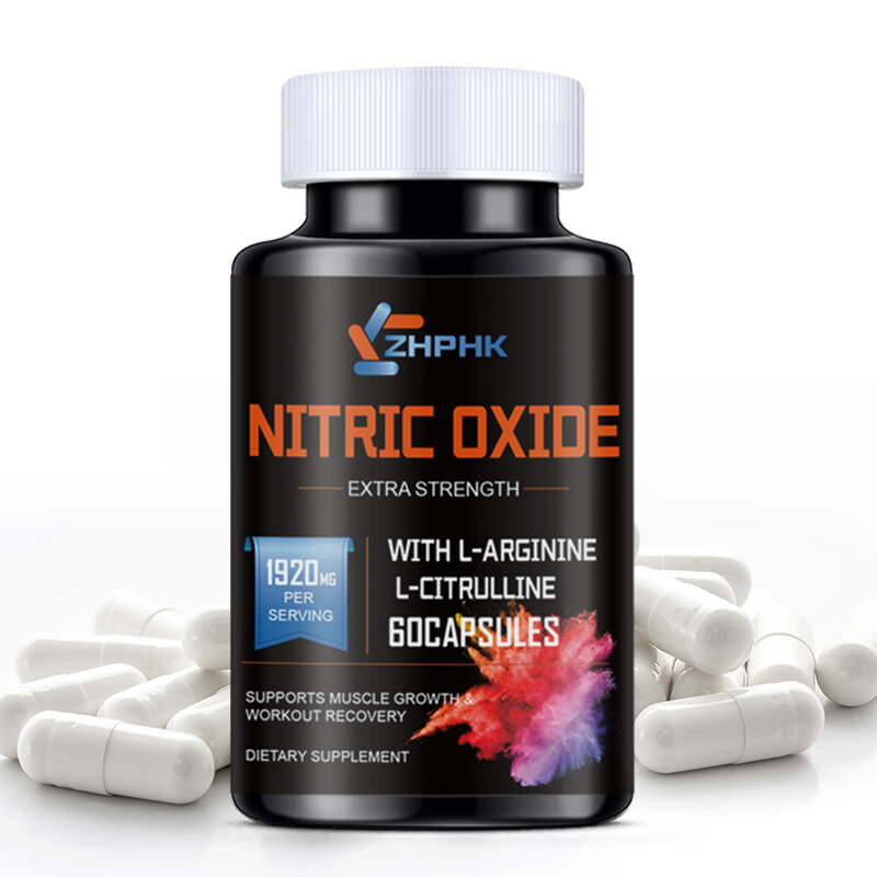Nitric Oxide & Circulation Booster | L-Arginine, L-Citrulline | Extra Strength