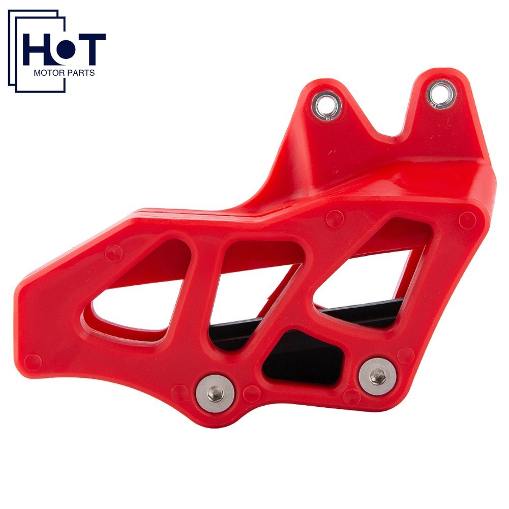 RED Chain Guard Guide Protector For Honda CRF230F CRF250F CRF150F CRF 2003-2019