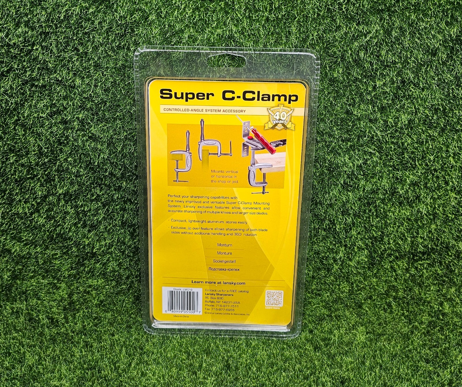 Lansky Super C-Clamp for use with the Lansky Sharpening System - LM010