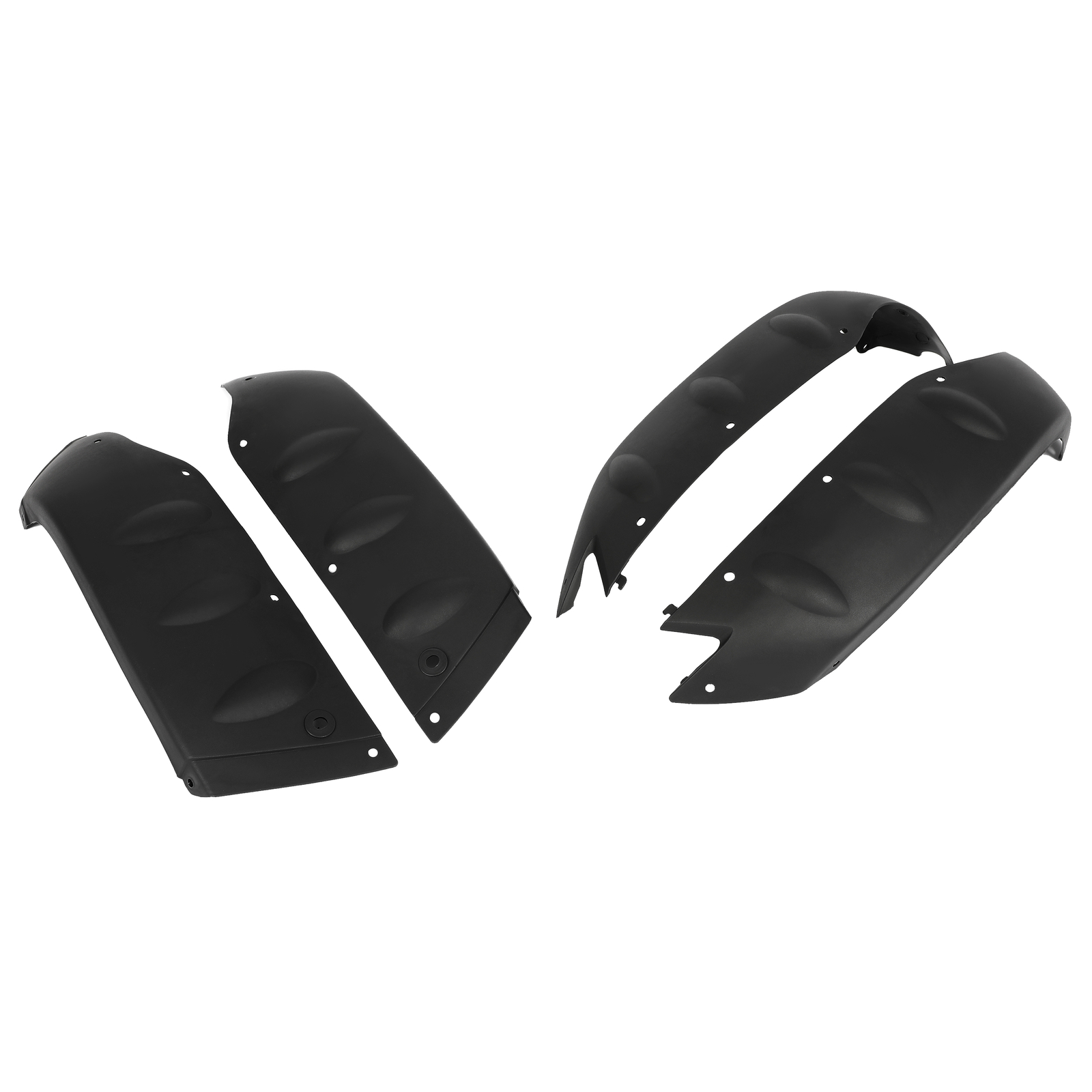 Full Fender Flares Mud Guards Kit For Honda TRX350 TRX400 Rancher 04-07