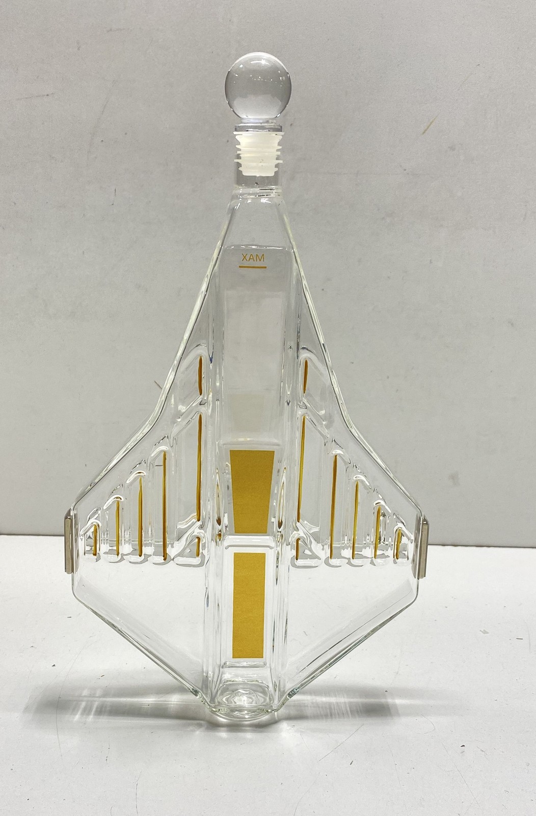 Kollea Space Warship Whiskey Decanter Set Glass Barware 2 Glasses Stopper