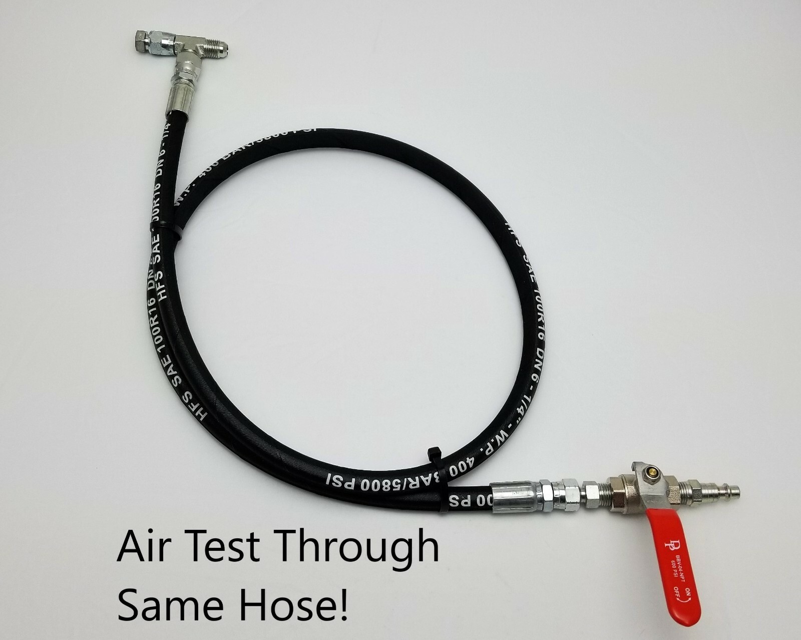 International DT466E DT530 Hpop Test Tool Kit, High Pressure Oil & Air Leak Set