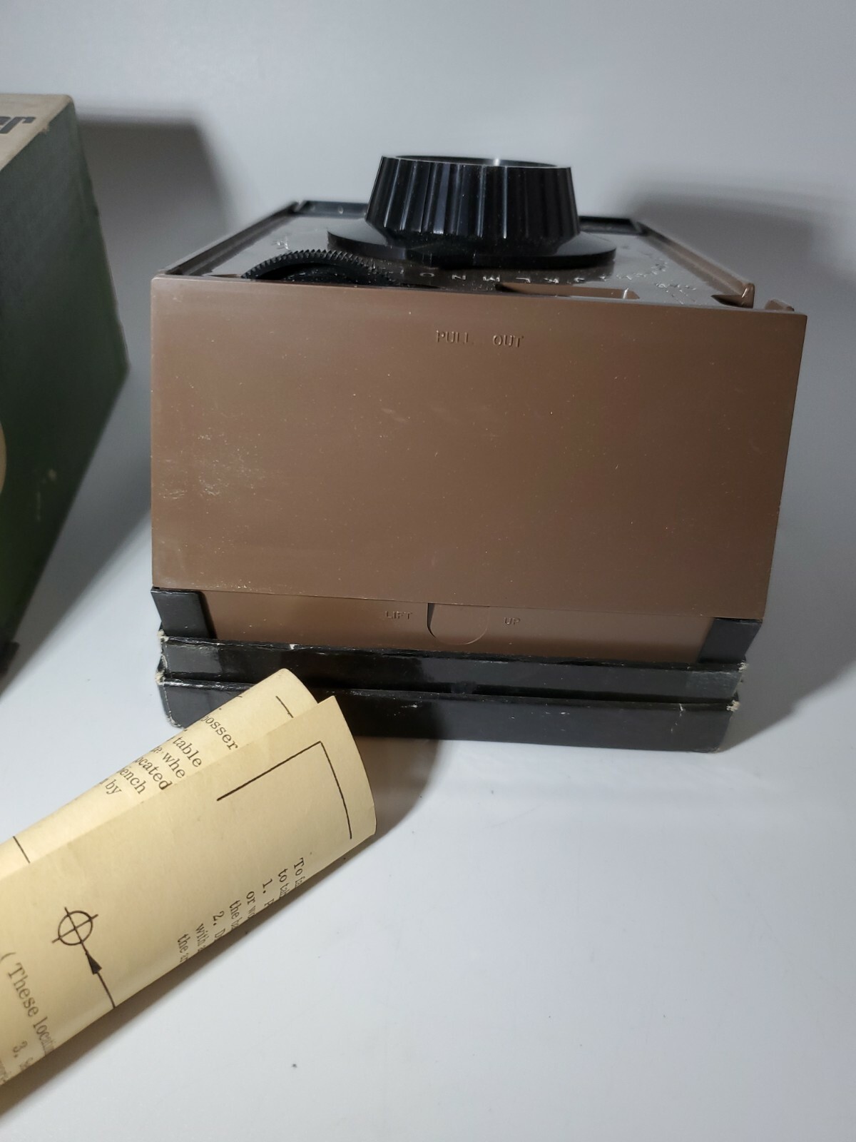 Vintage Apsco Table Top Tape Embosser Model TE-60 RARE