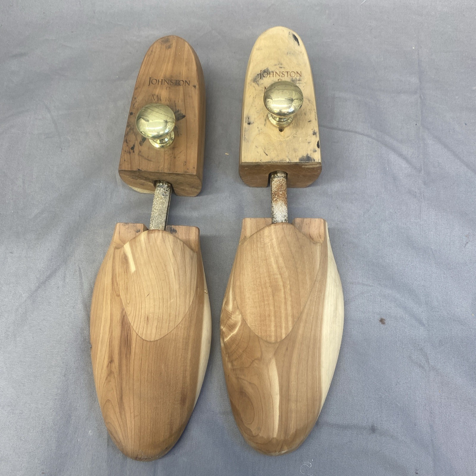 2JOHNSTON & MURPHY Shoe Tree Cedar Wood Insert Keepers Stretchers M