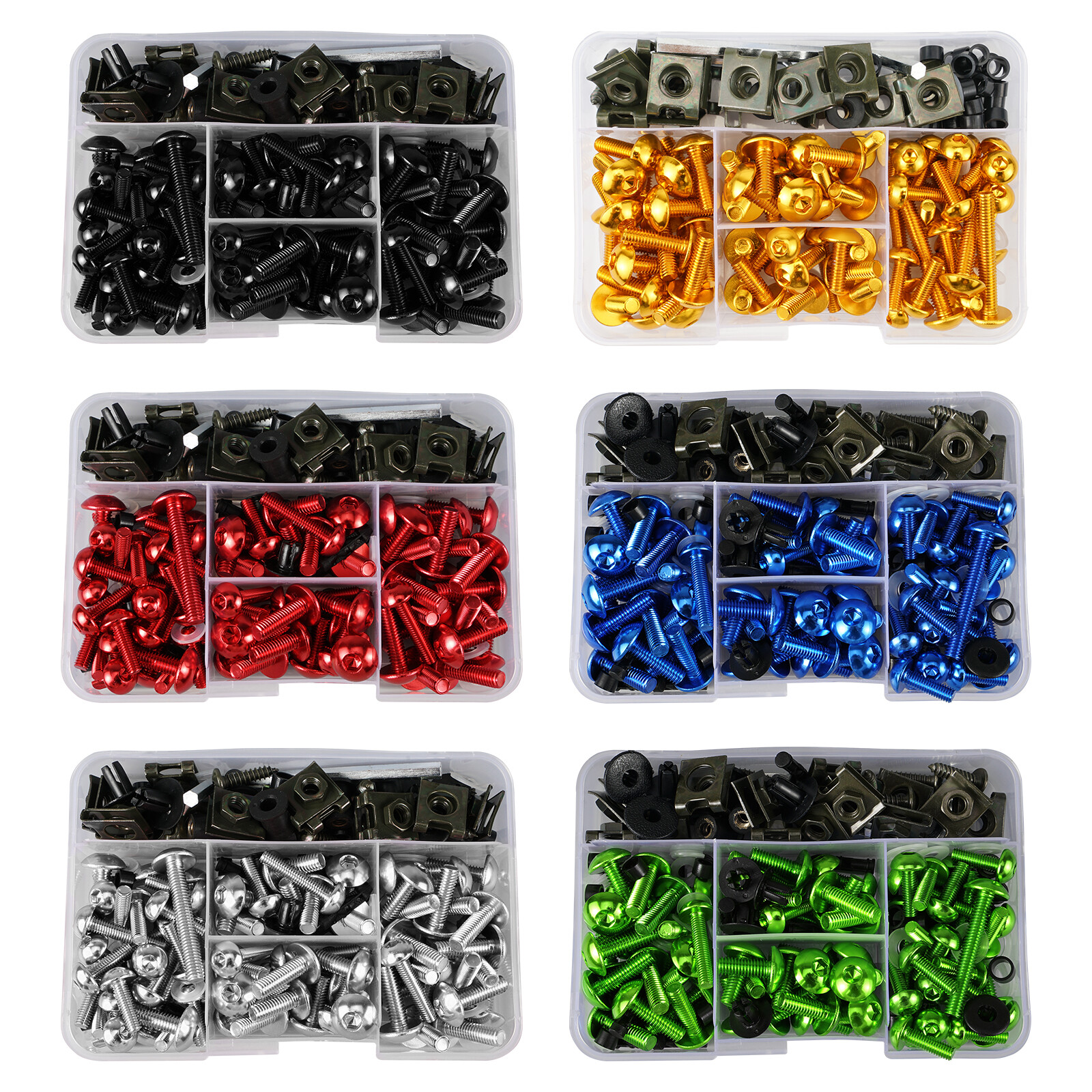 Fairing Bolts Kit Bodywork Screws for Yamaha YZF R1 98-21 YZF R6 99-20