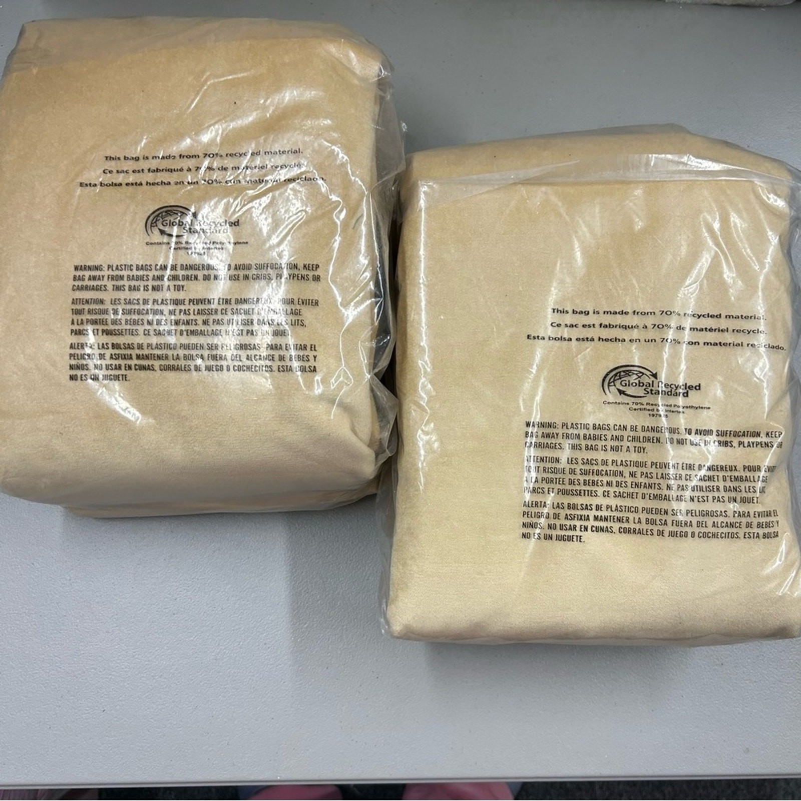 2 Pottery Barn Velvet Twill Blackout Window Curtain Panels Gold Blackout 50 x 96