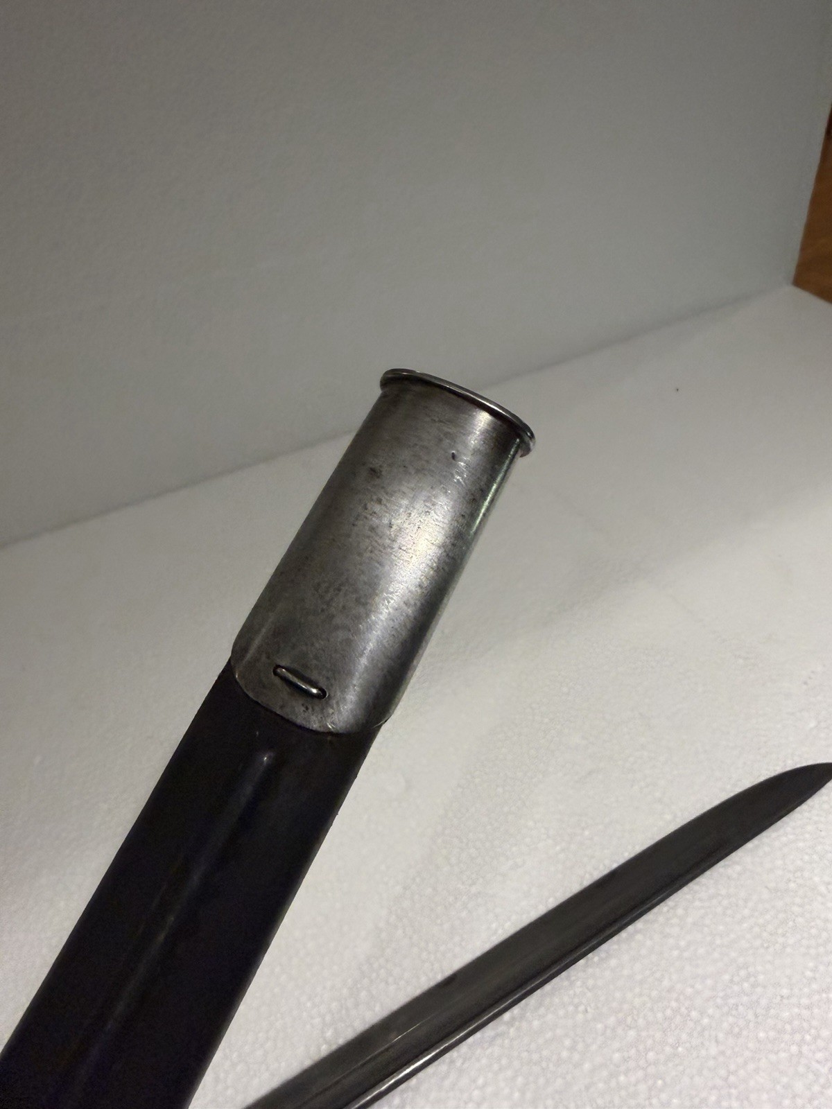 WWI WWII British English Pattern 1907 Rifle Bayonet Knife & Scabbard