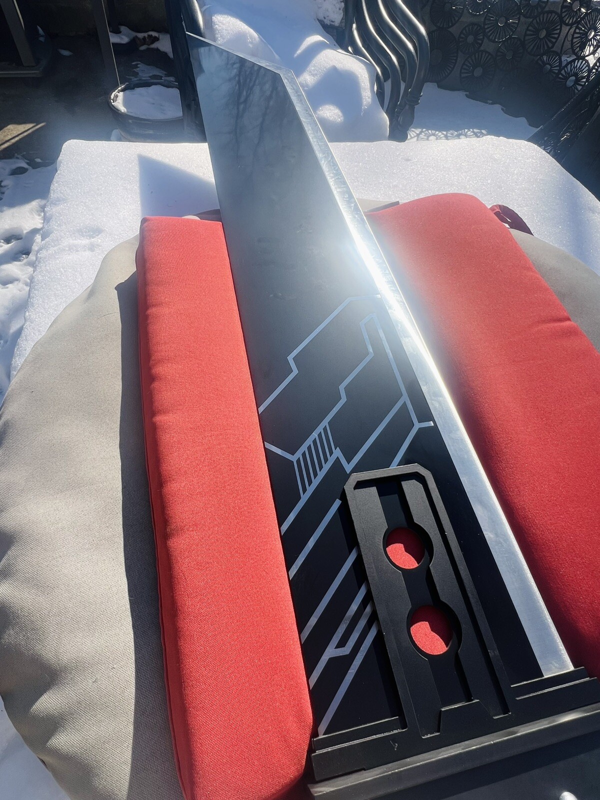 FINAL FANTASY CLOUD STRIFE BLADE STEEL BUSTER SWORD 57” — Life Size HUGE 🔥