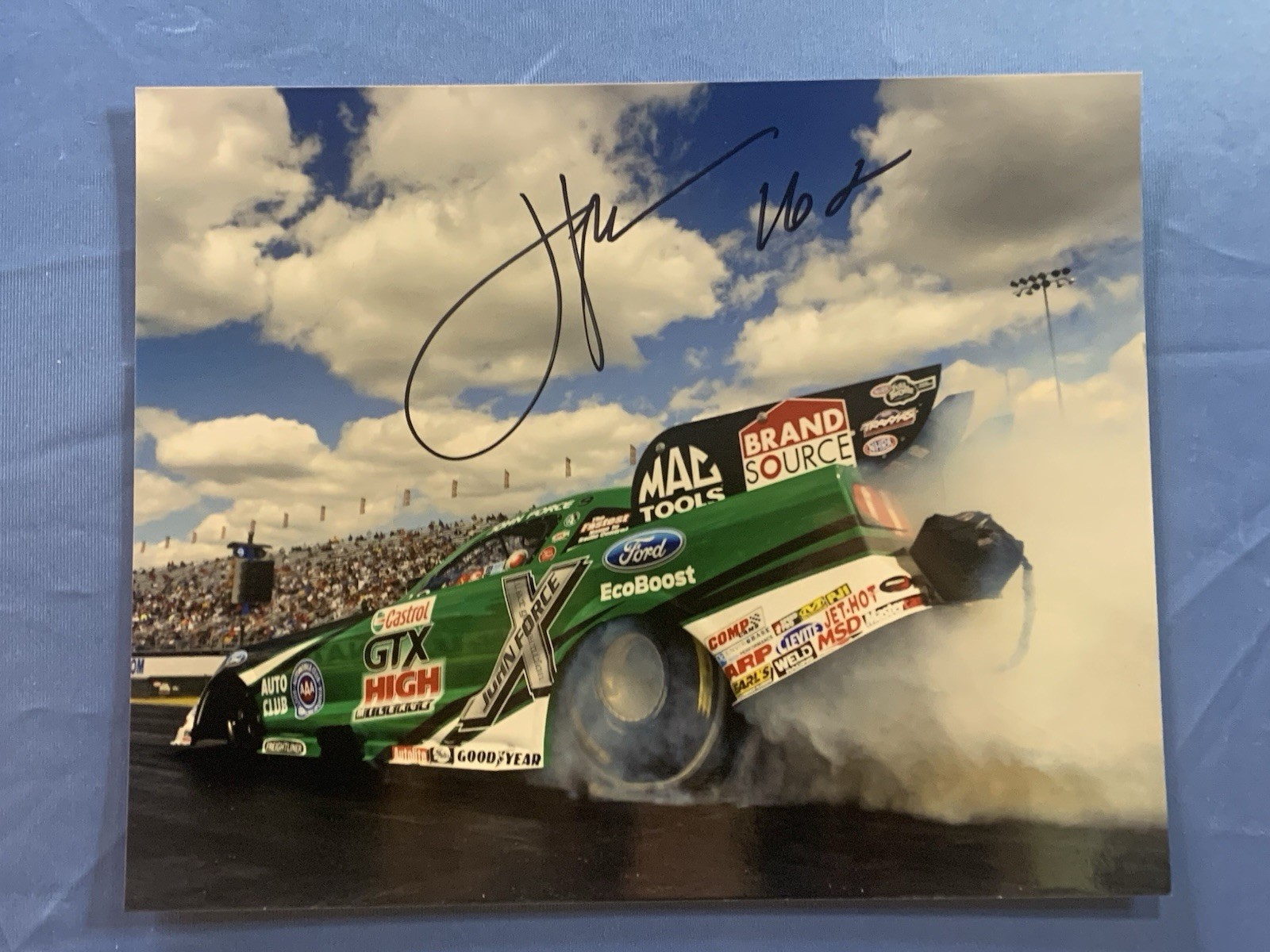 JOHN FORCE Signed 8x10 Photo