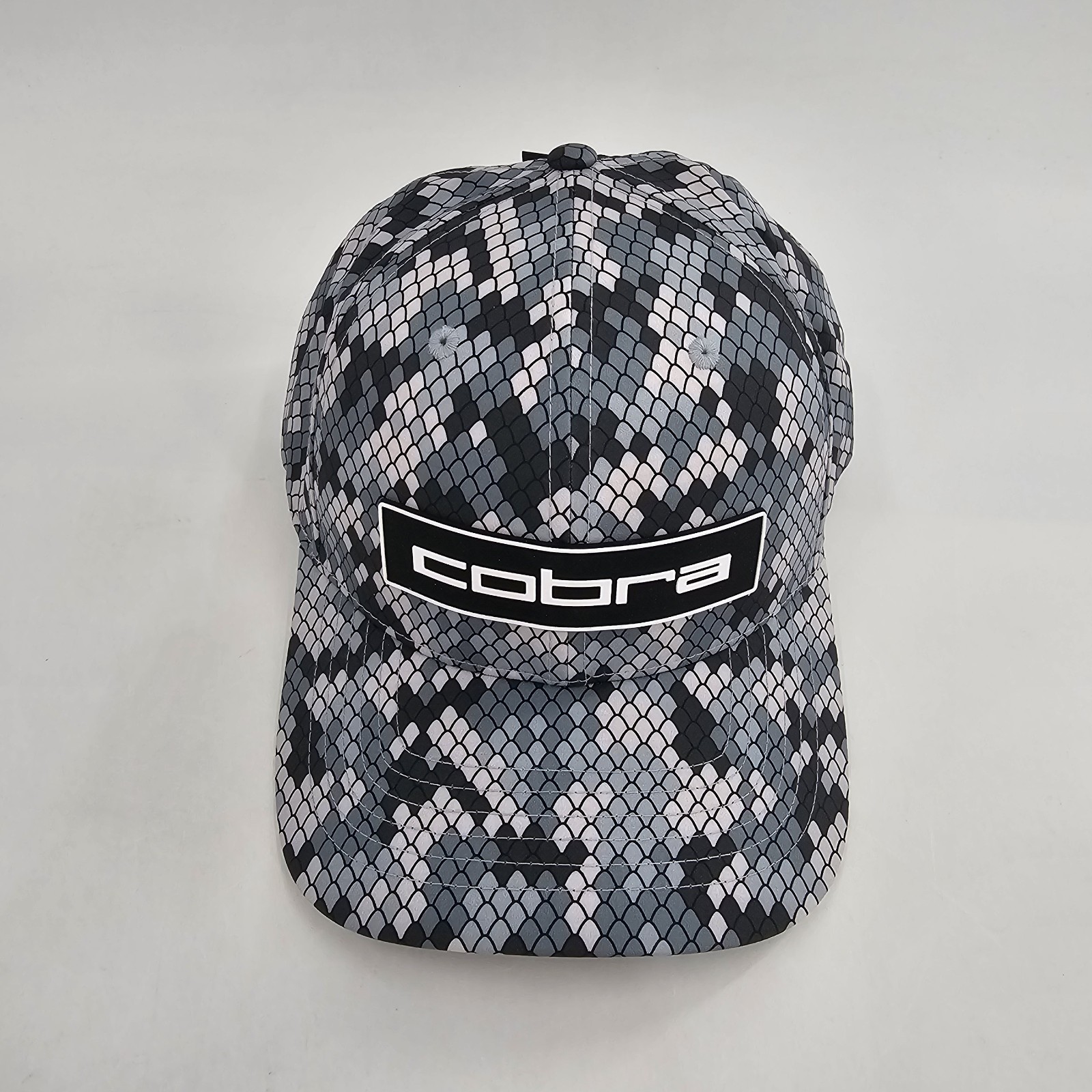 Cobra Tour Tech Golf Cap Snakeskin Camo Mens Snapback Multicolor NEW