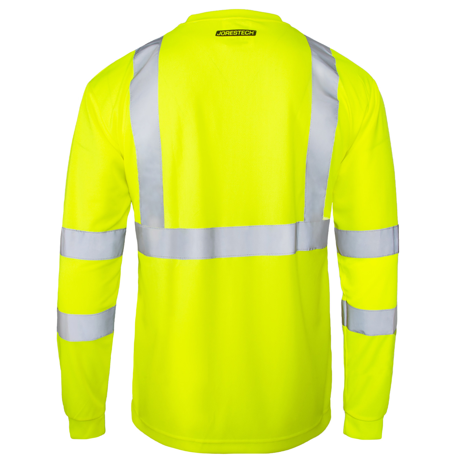 5 Pack Hi Vis T Shirt ANSI Class 3 Reflective Safety Long Sleeve