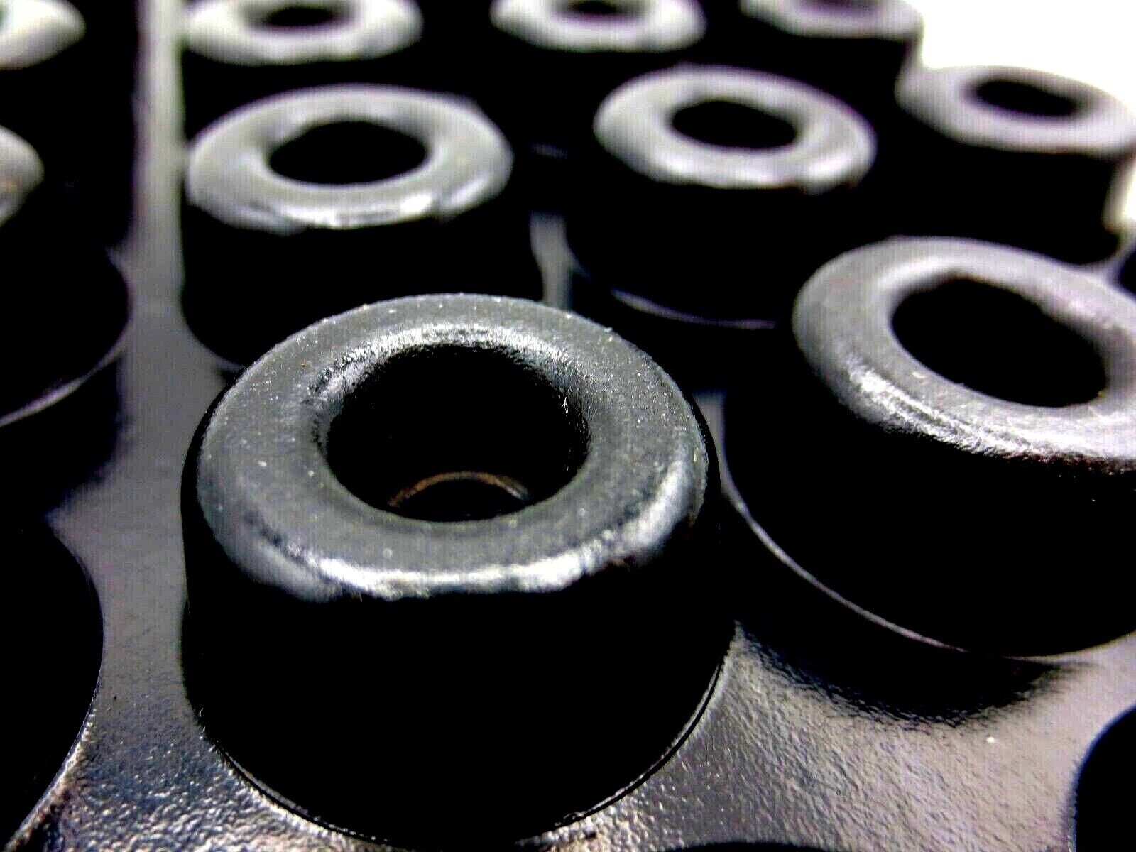 Stick-On Adhesive Durable Rubber Pad, Had 7/8" Round Pad, Is 3/8" Tall