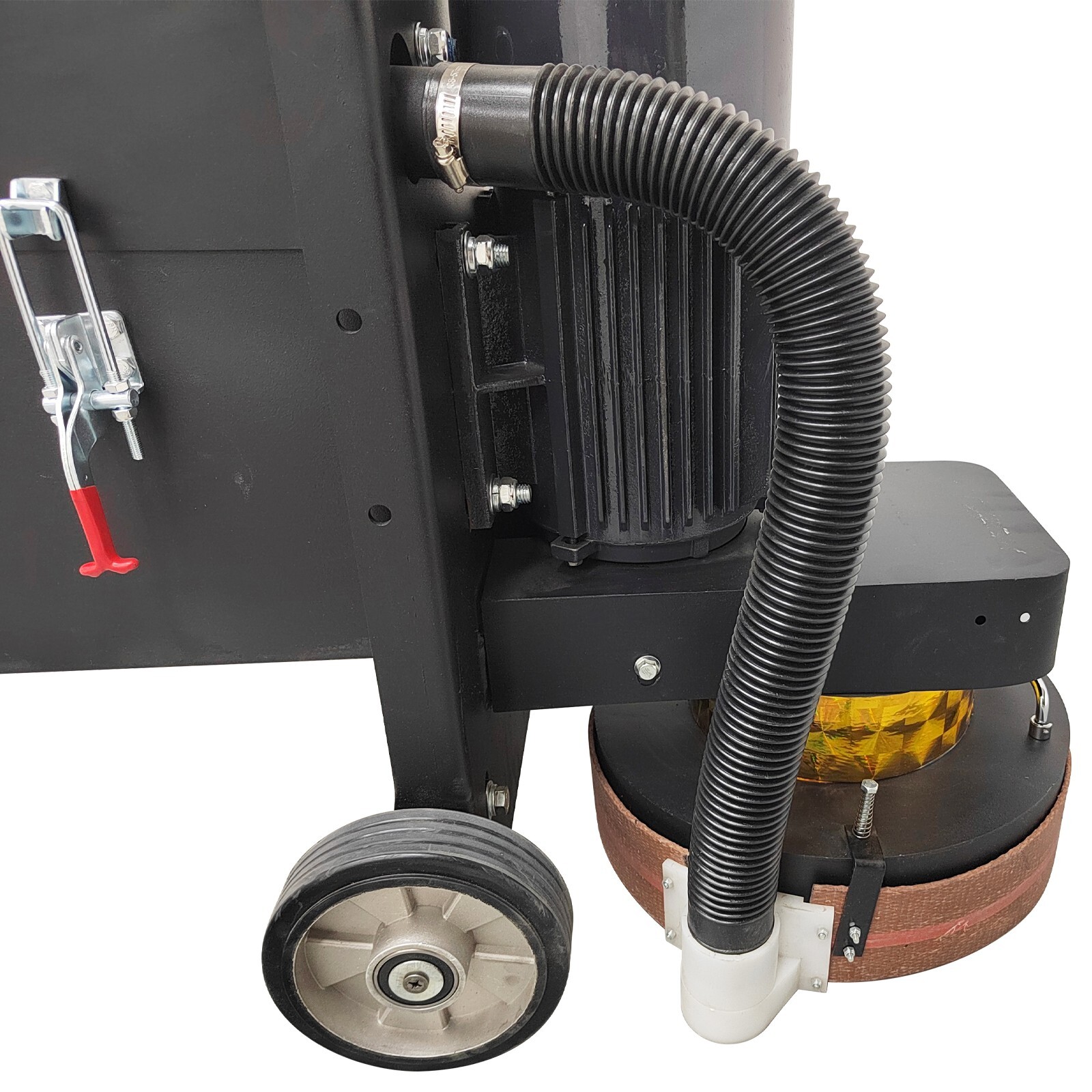 Cement Ground Grinder Floor Polishing Machine 4 Grinding Head 220V Dust-free