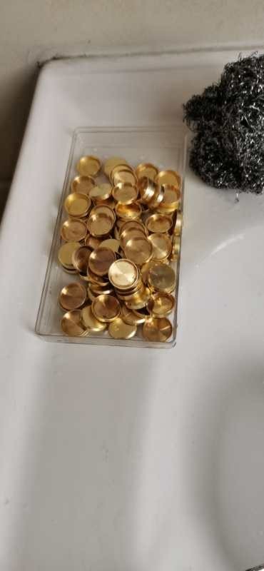 FISHER tube amplifier Knob Brass Cap – Custom Made