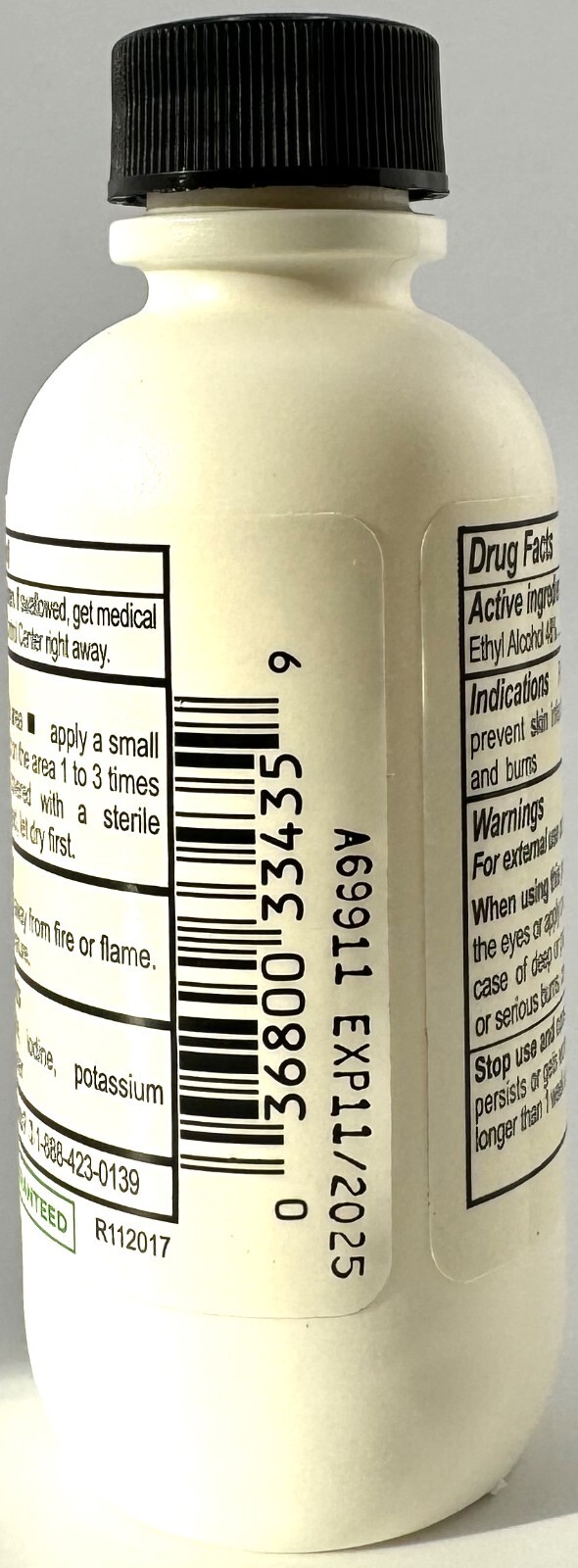 TOPCARE Iodides Tincture Decolorized Iodine First Aid Skin Antiseptic 2oz