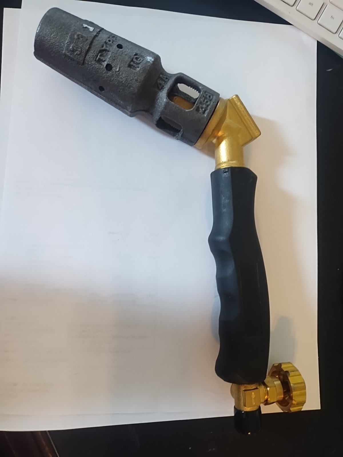 Heavy Duty Cast Iron Soldering Torch