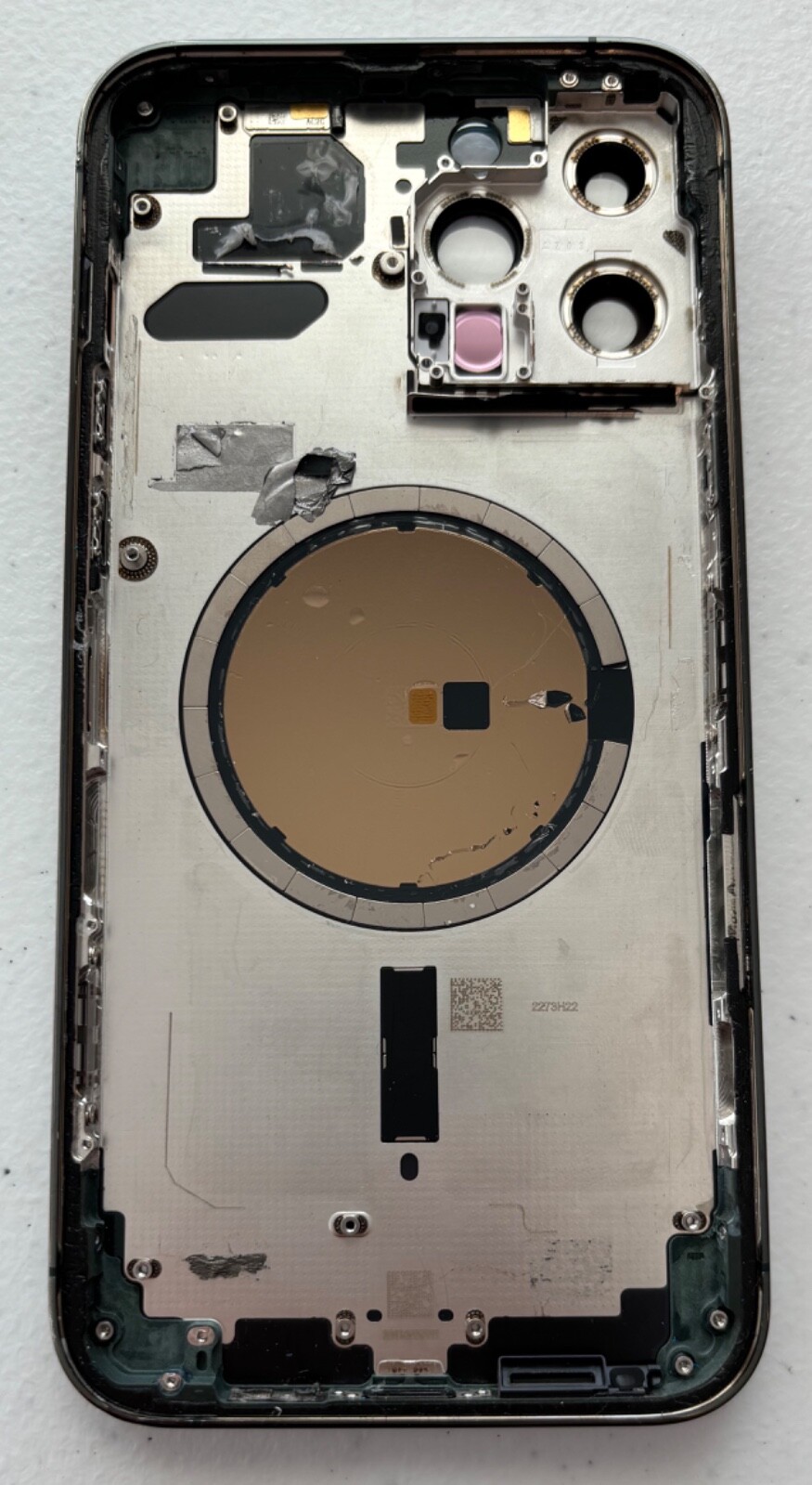 Apple iPhone 13 Pro Max Housing Chassis Back Cover Rear Glass OEM Genuine A2484