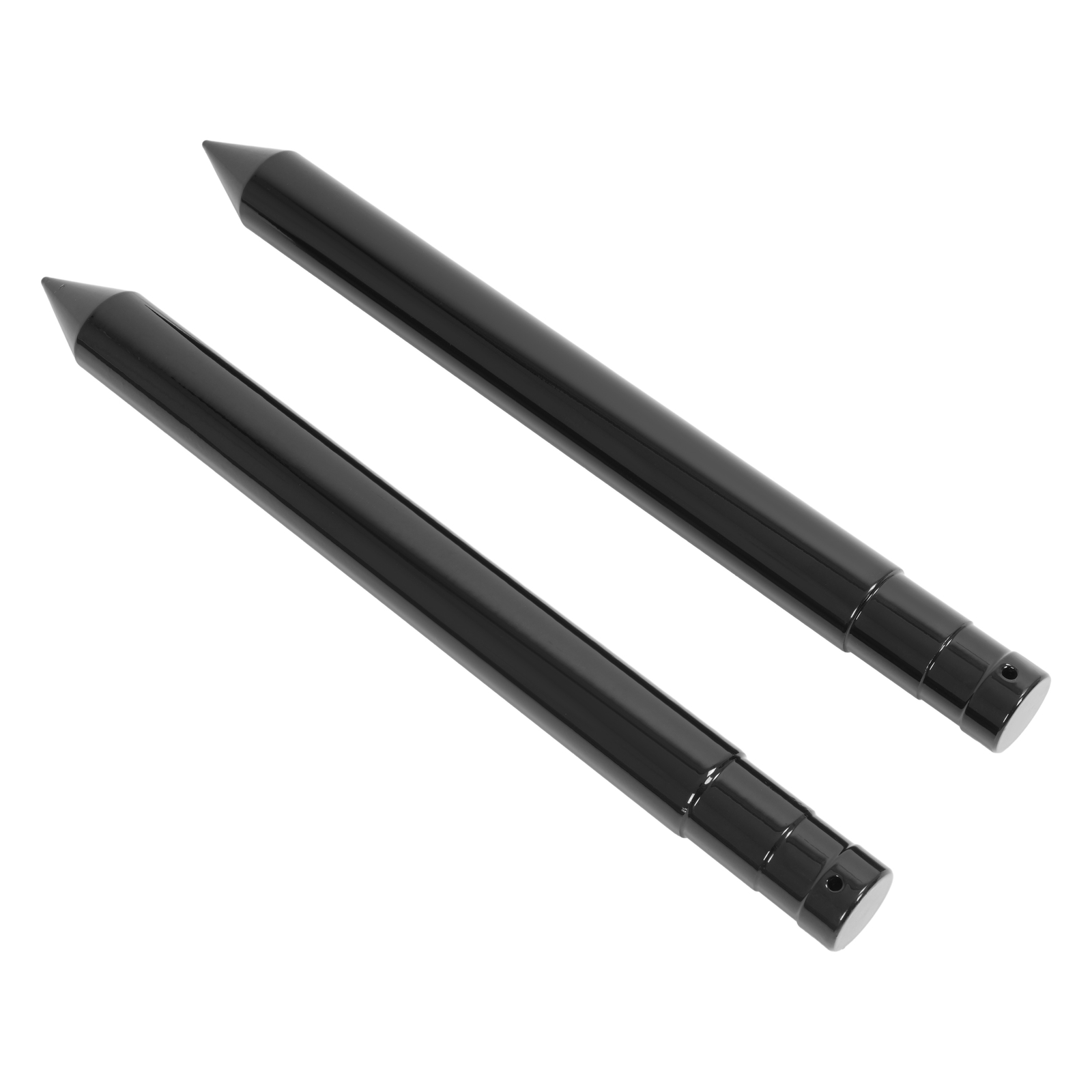 Hay Bale Spear Quick Attach Square W/Stabilizers Sleeves Spike Fork For Tractors