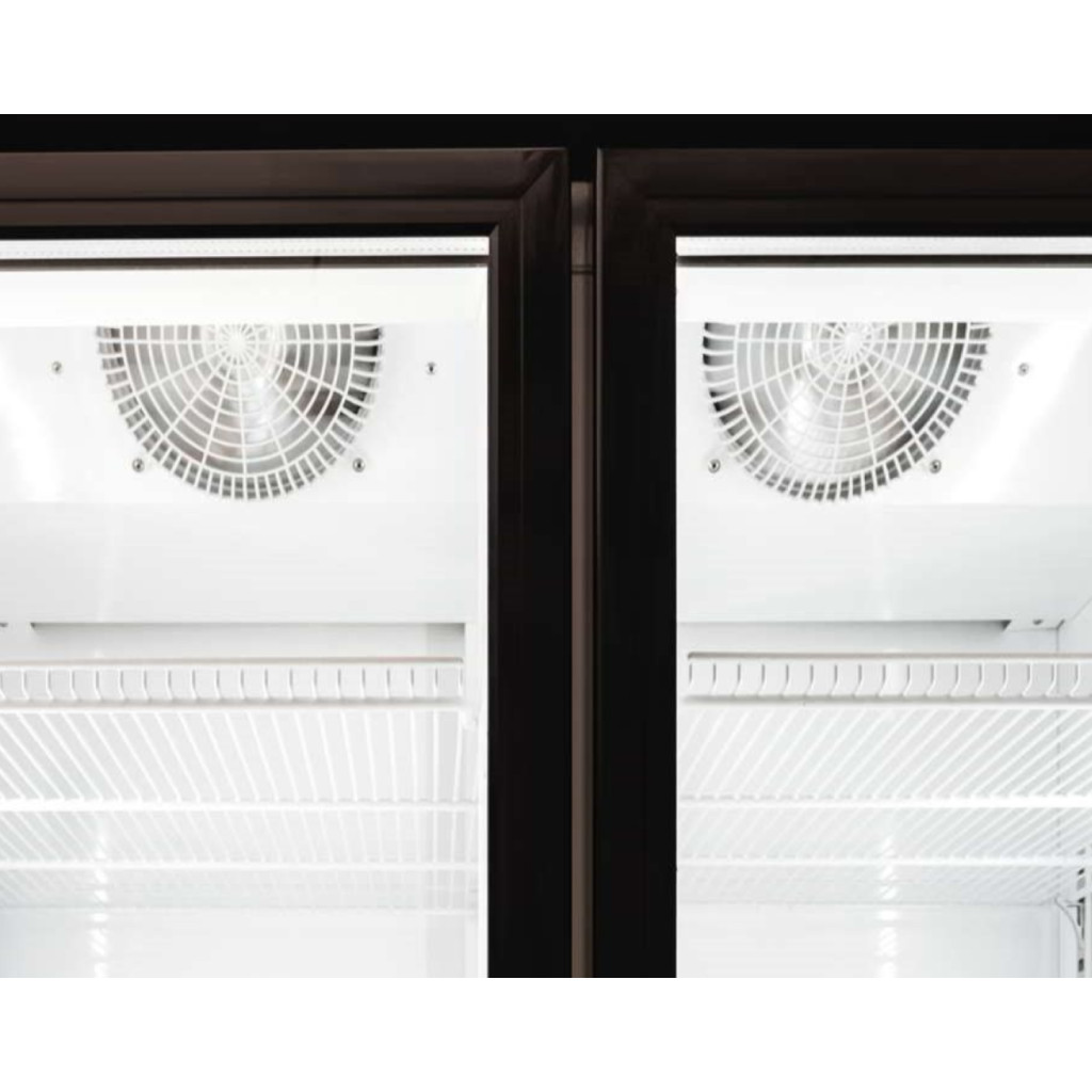 Procool CSD-1000 2 Door Display FLOWER Cooler Merchandiser Refrigerator