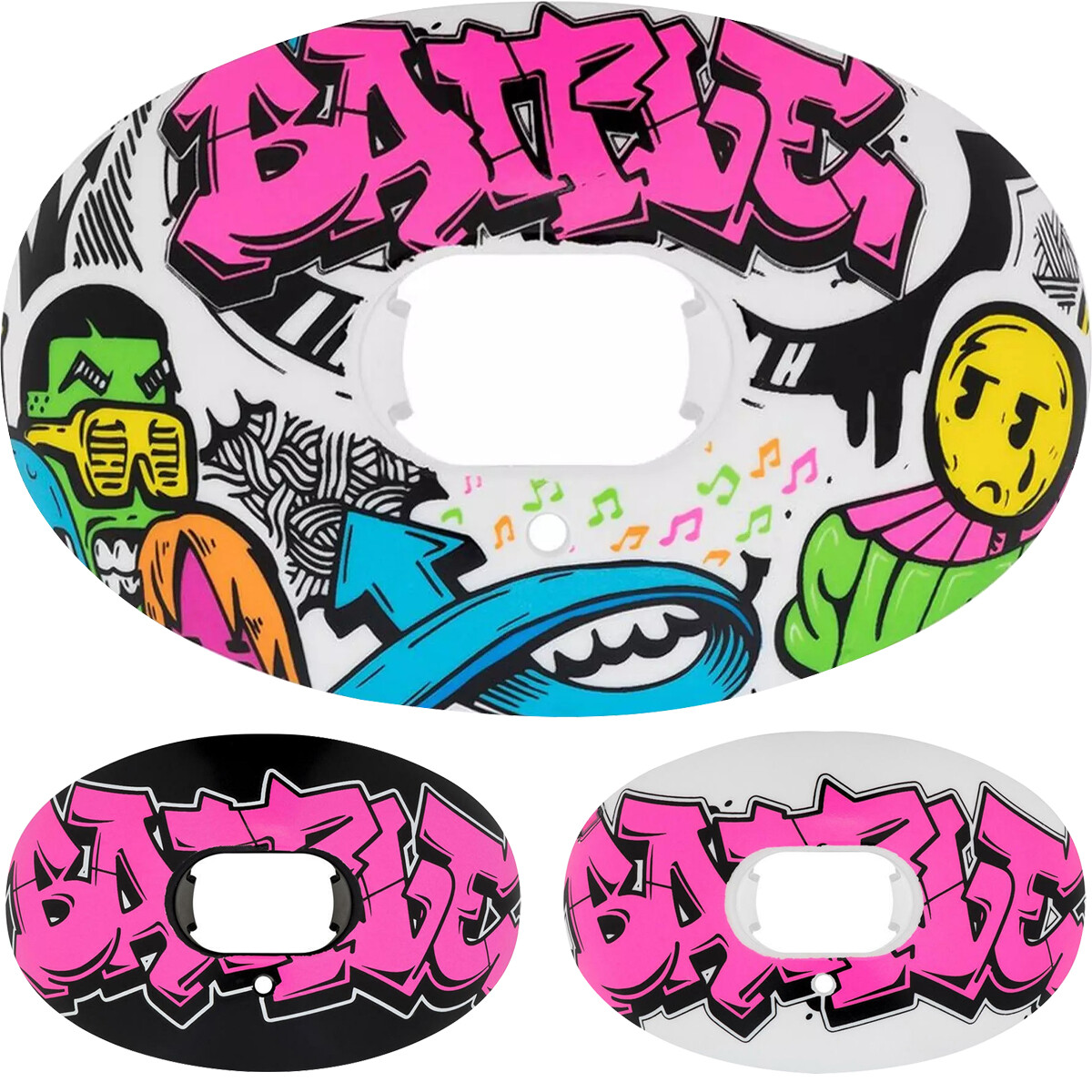 Battle Sports Graffiti Oxygen Lip Protector Mouthguard