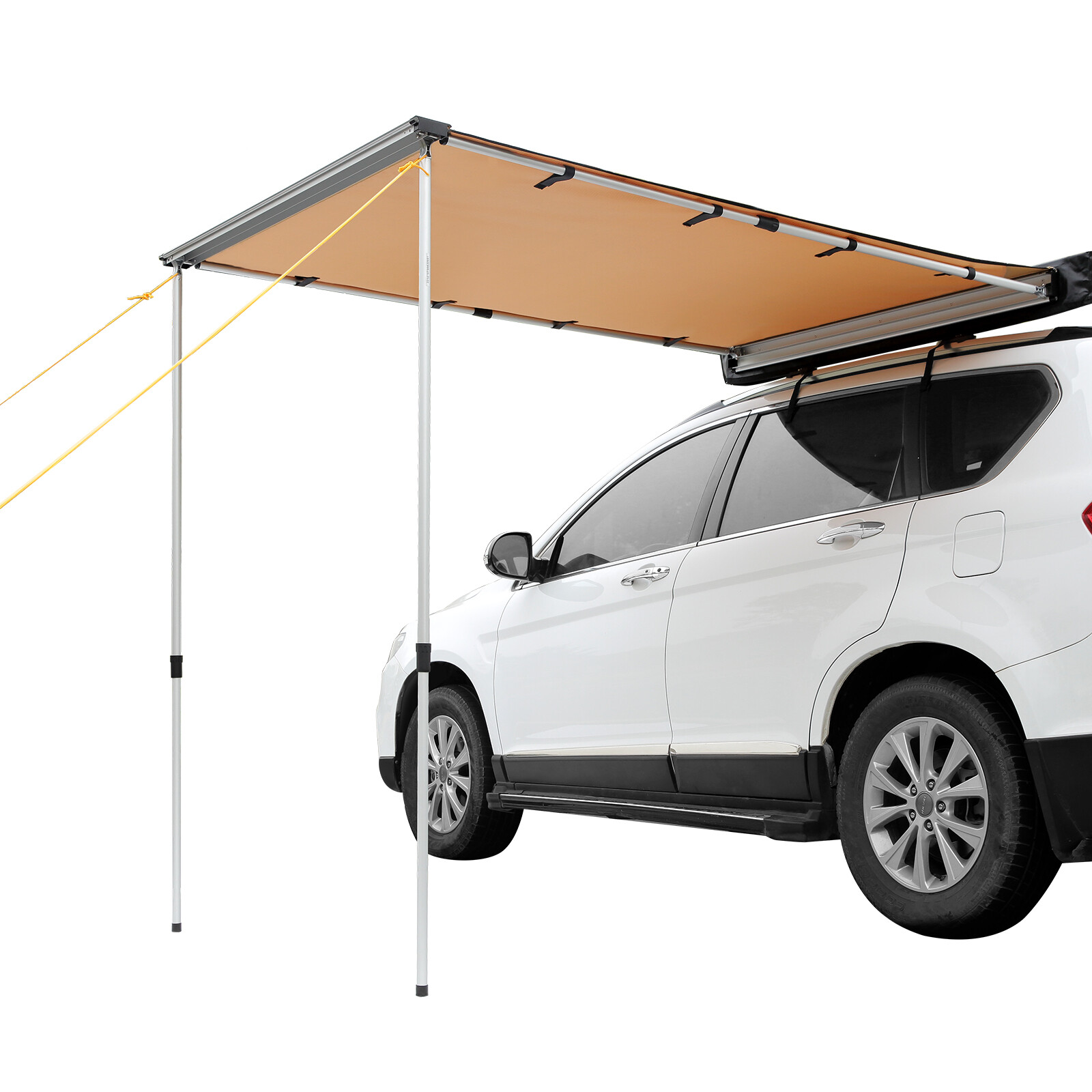 VEVOR 6.5x8.2ft Car Side Awning SUV Truck Rooftop Tent Sunshade Outdoor Camping