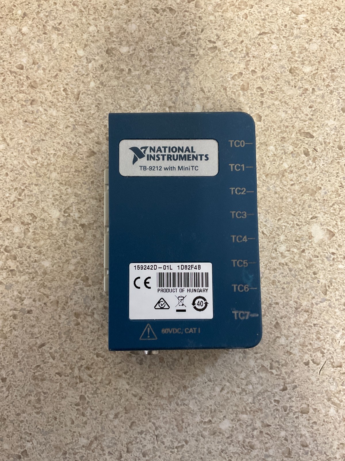 National Instruments TB-9212 w/ Mini TC