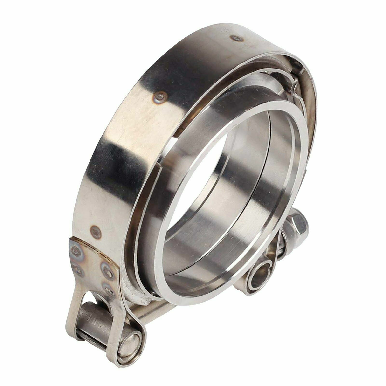 3 Inch Stainless Steel V Band Clamp +Male Female Flanges Fits Turbo, Downpipes