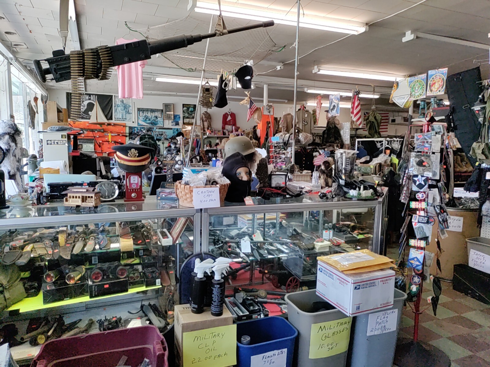 MILITARY Revision Sawfly CASE (2) WITH TINTED LENSES NO OTHER PARTS