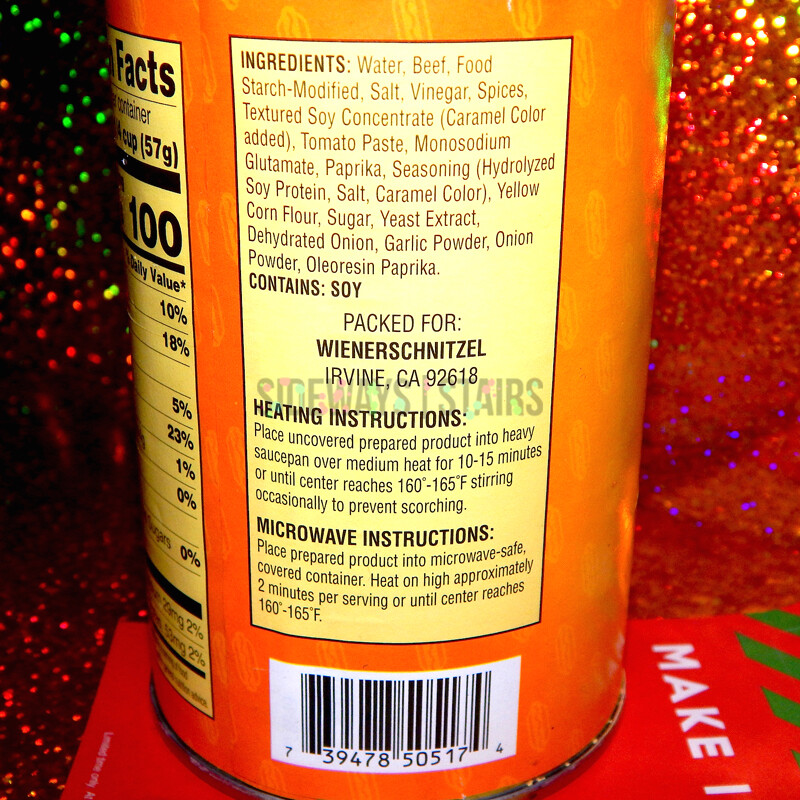 WIENERSCHNITZEL CHILI SAUCE 3 CANS can secret recipe limited edition NEW 15 OZ