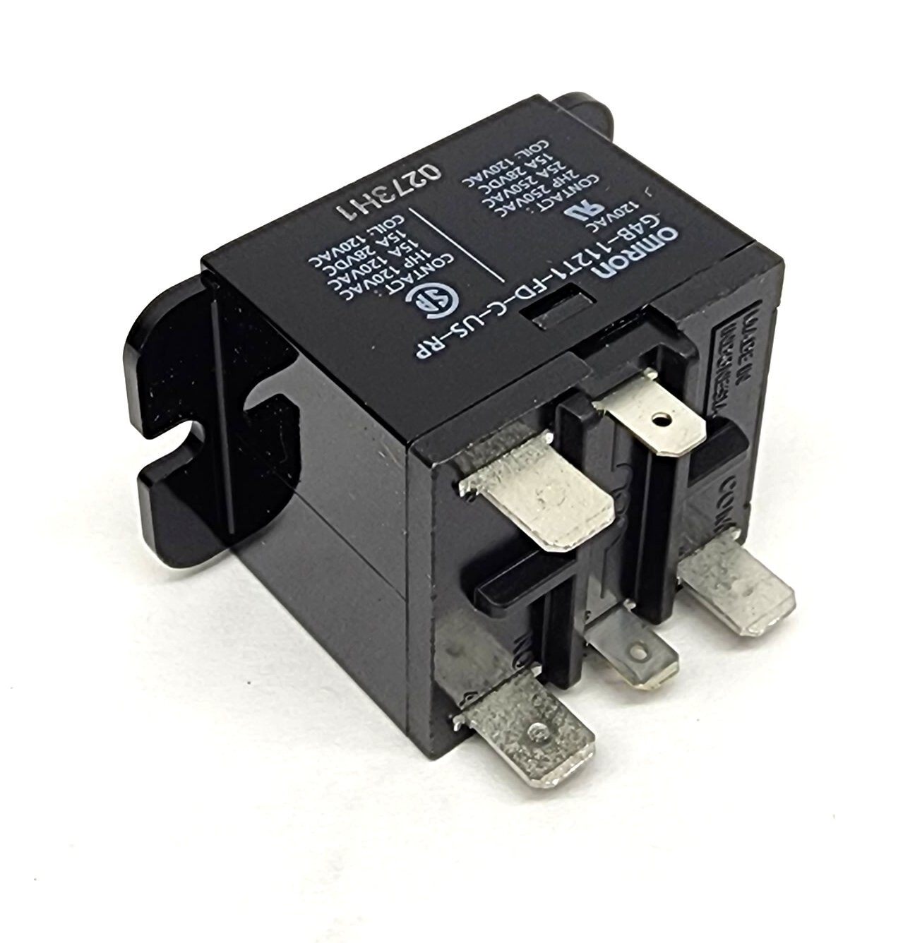 OMRON G4B-112T1-FD-C-US-RP-AC120 Relay 120 VAC Coil 25A Chassis Mount