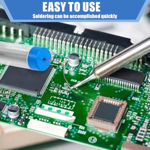 60/40 Solder Wire, 4 PCS Rosin Core Solder, Soldering Wire for Stained Glass,