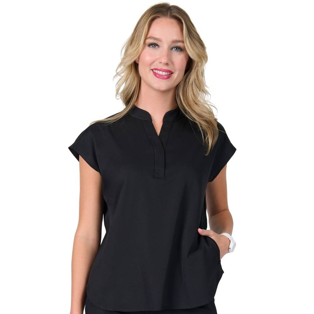 Zavate Ava Therese Piper Tuck In Top 1176 Scrub Top