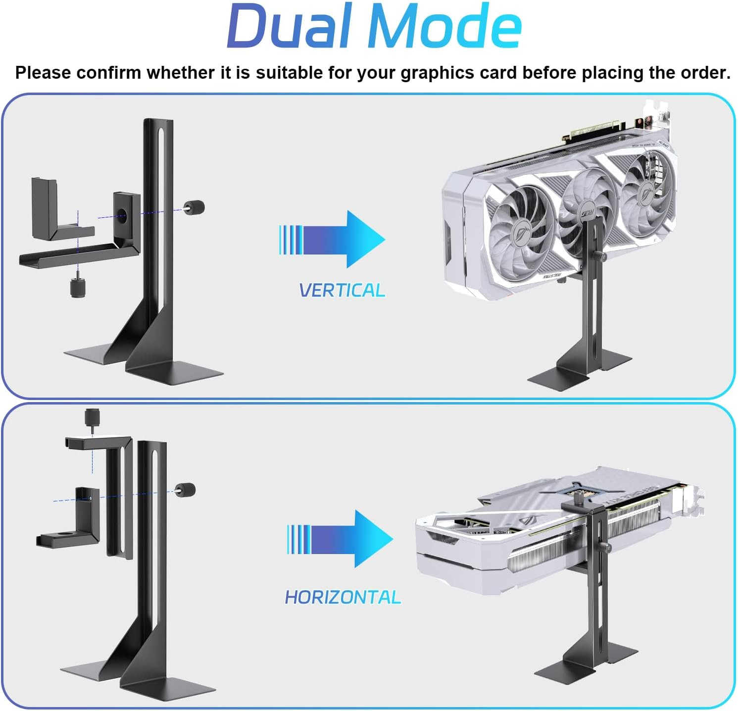 GPU Support Bracket, Graphics Card Support, GPU Brace, Video Card Holder Bracket