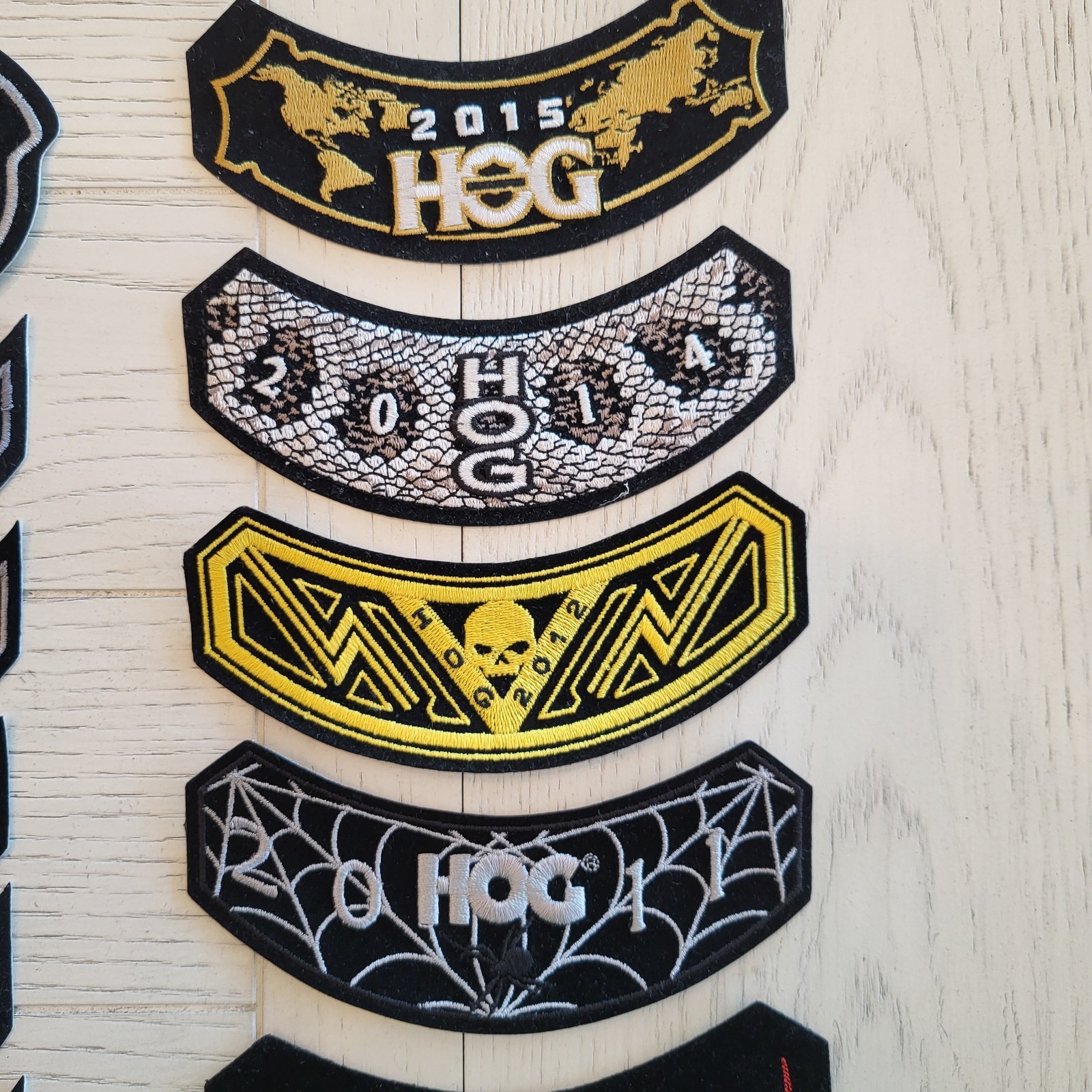 Harley Davidson Hog Owners Group Patches