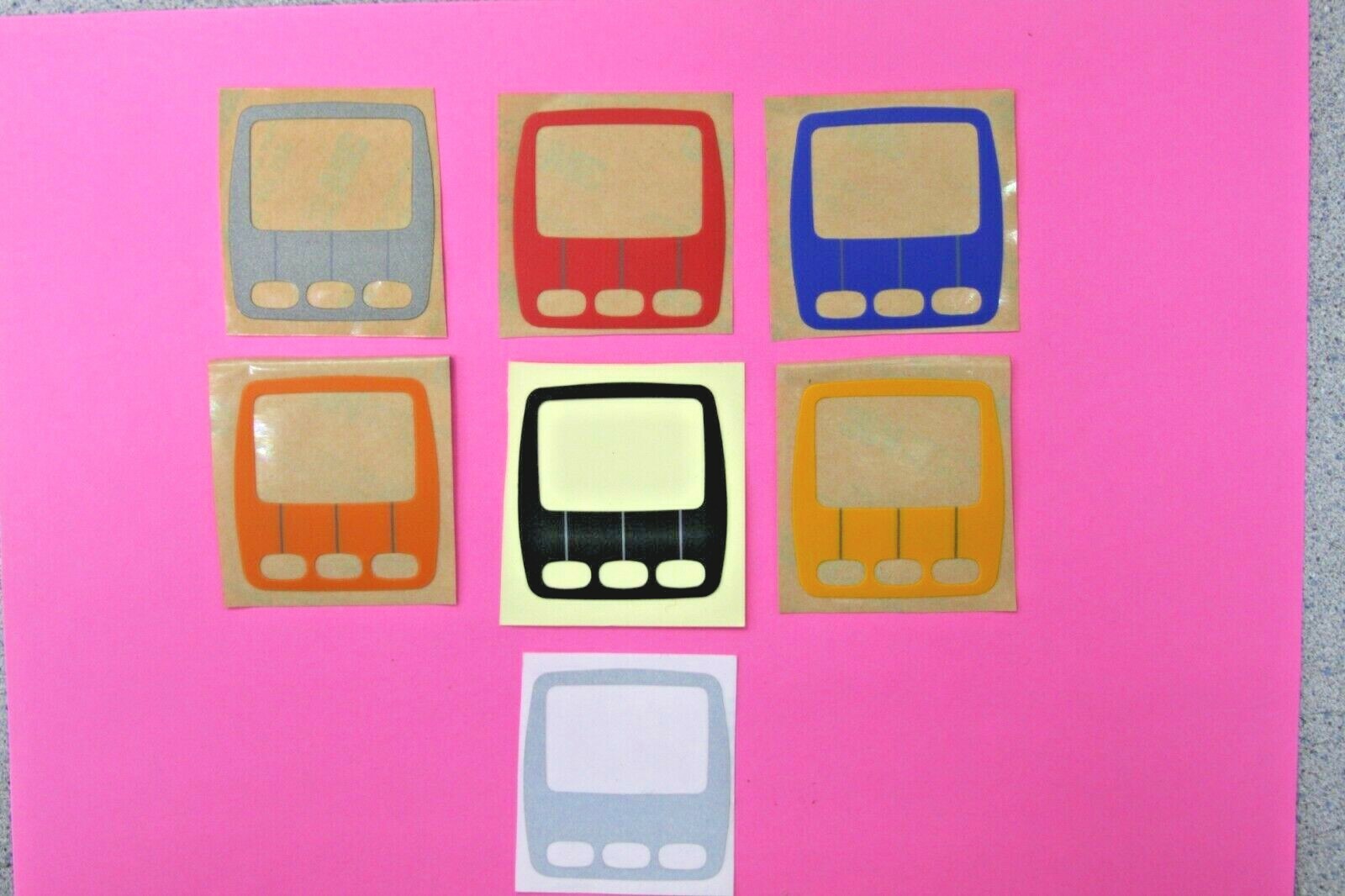 MOTOROLA XTS5000 DISPLAY BEZEL LABEL - BLUE - OEM FITS XTS WITH DISPLAY