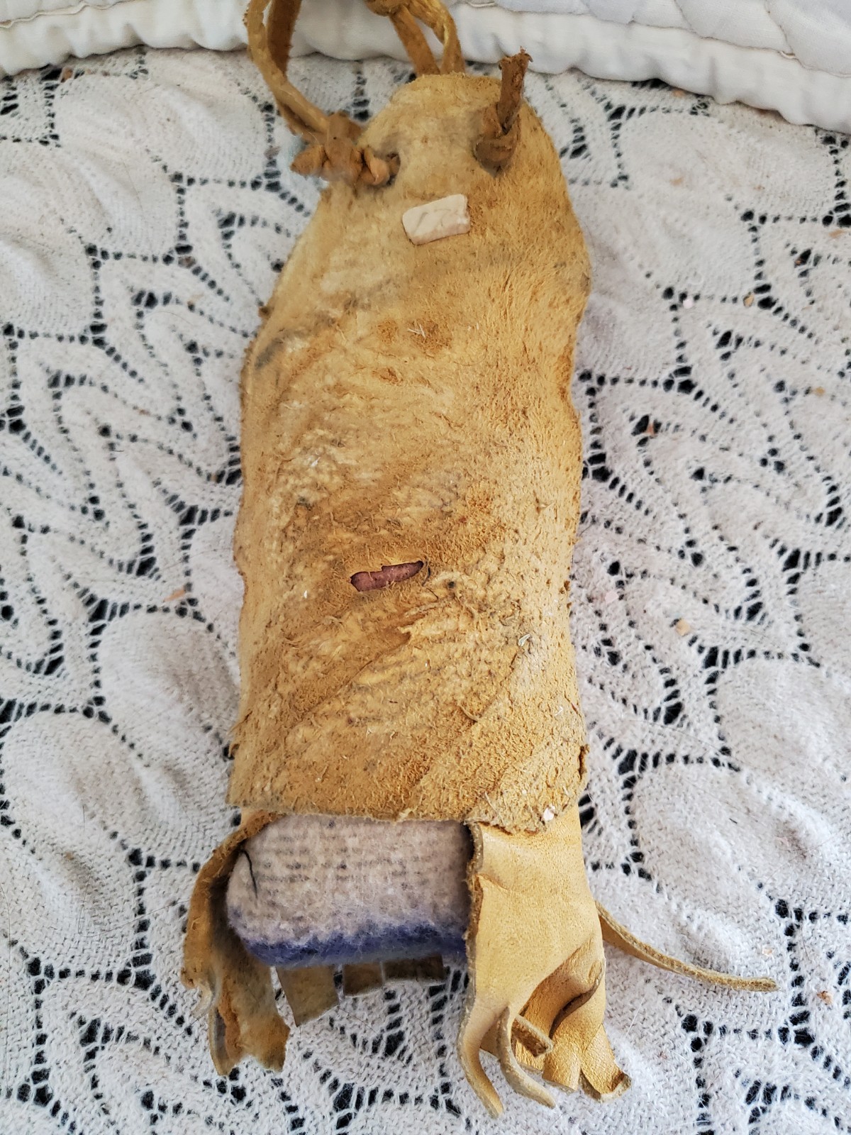 Early Mary Frances Woods Native American Indian Doll Pre Skookum Papoose